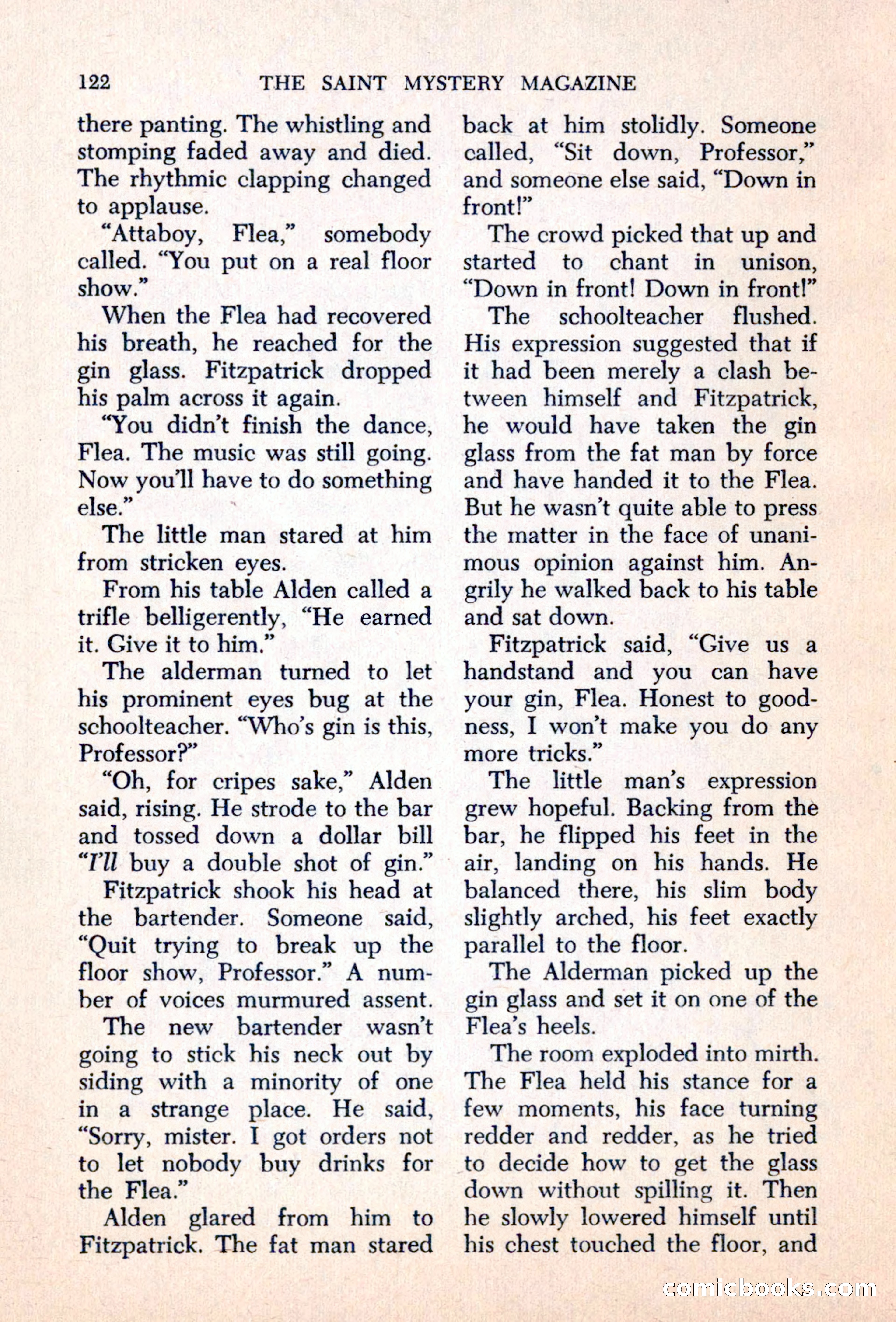 The Saint Mystery Magazine — page 124 of 132