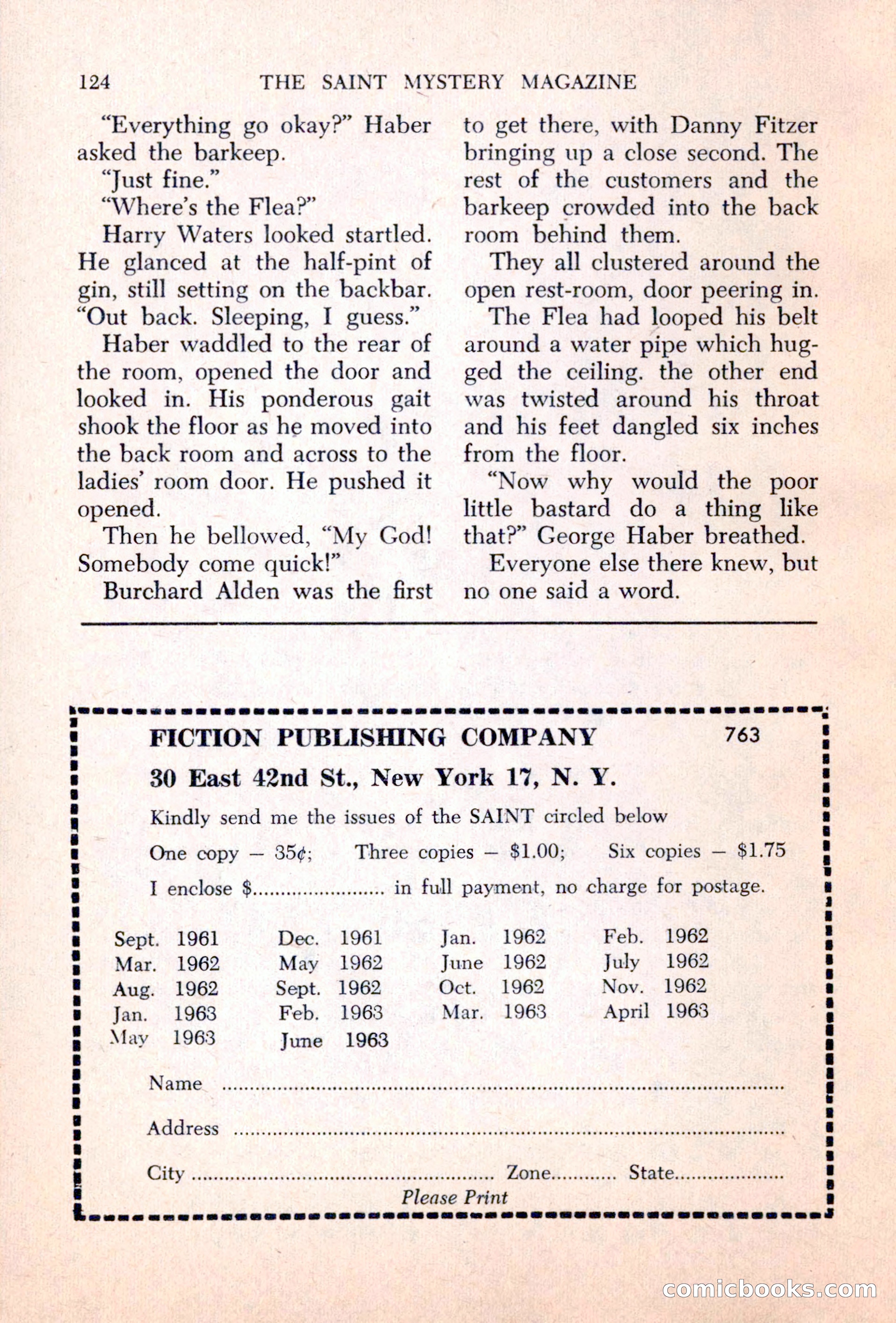 The Saint Mystery Magazine — page 126 of 132