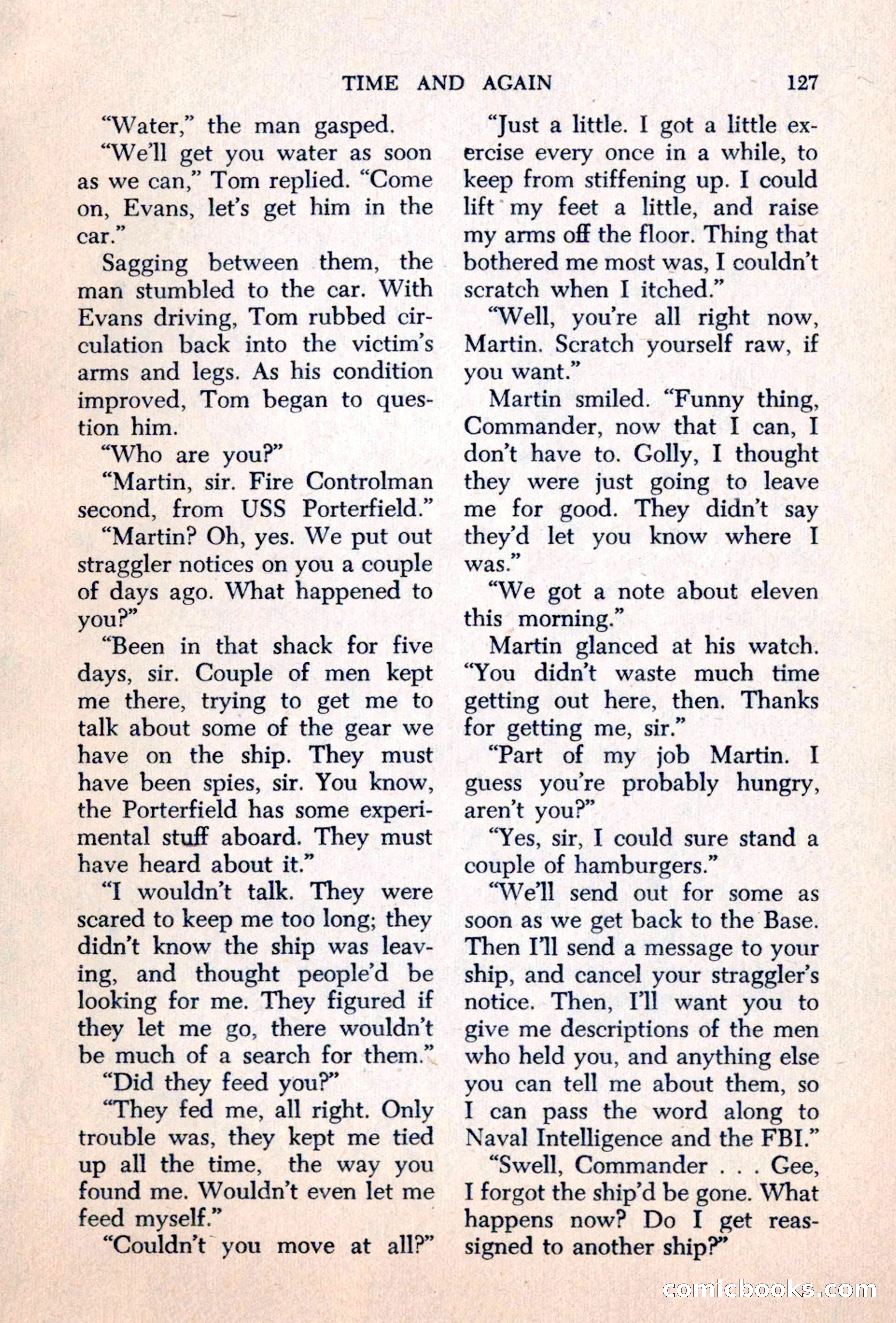 The Saint Mystery Magazine — page 129 of 132