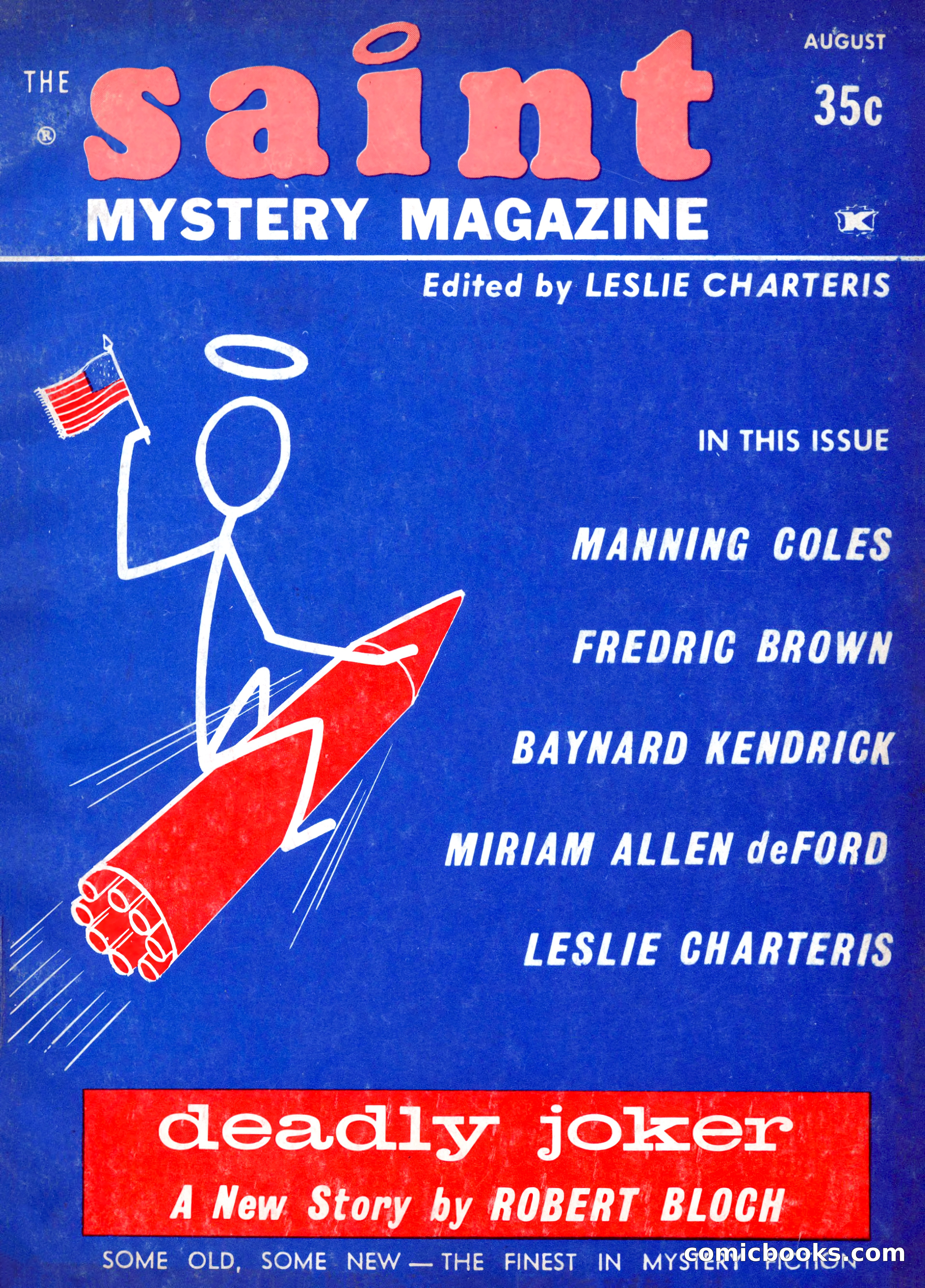 The Saint Mystery Magazine, August 1963