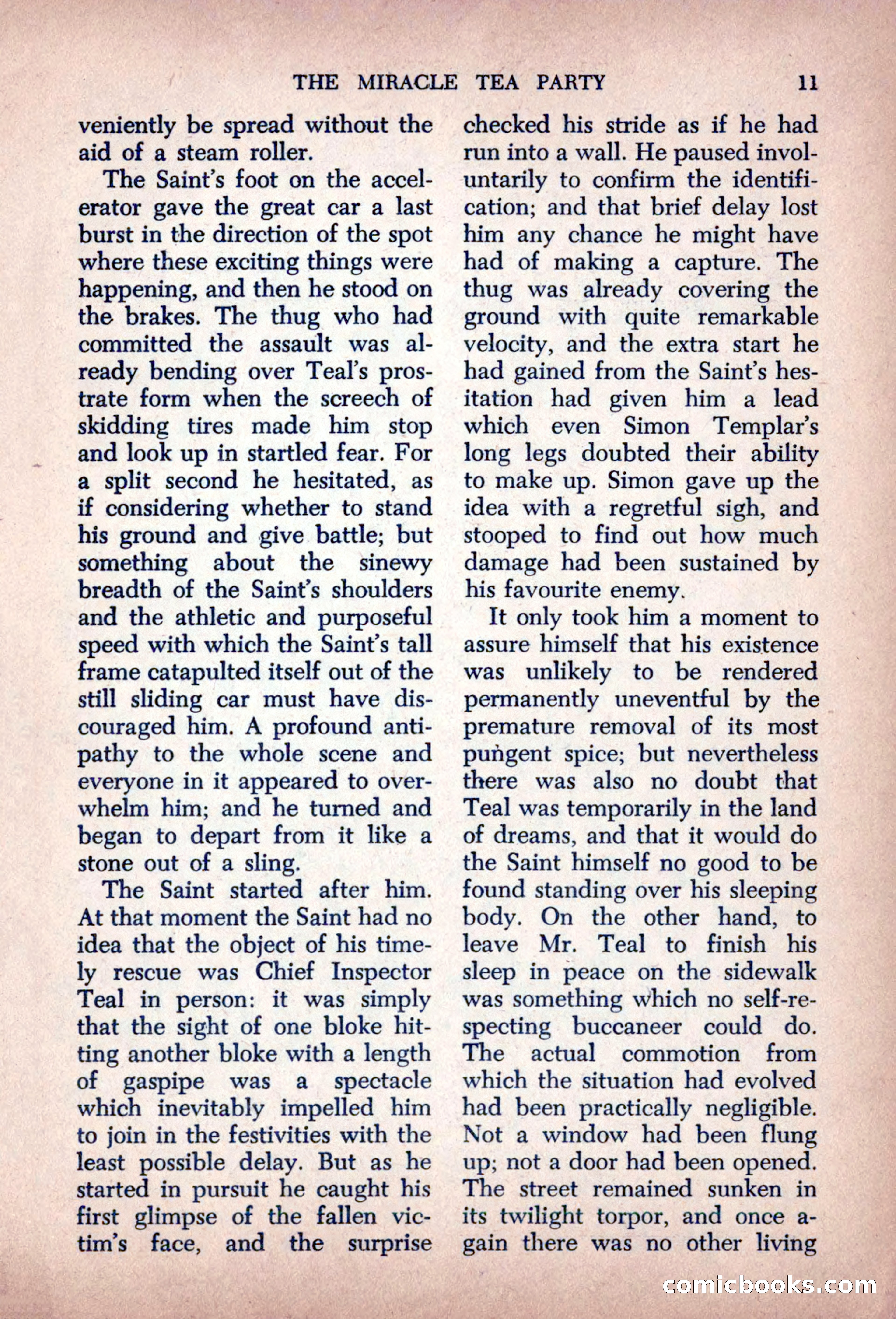 The Saint Mystery Magazine, August 1963 — page 13 of 132