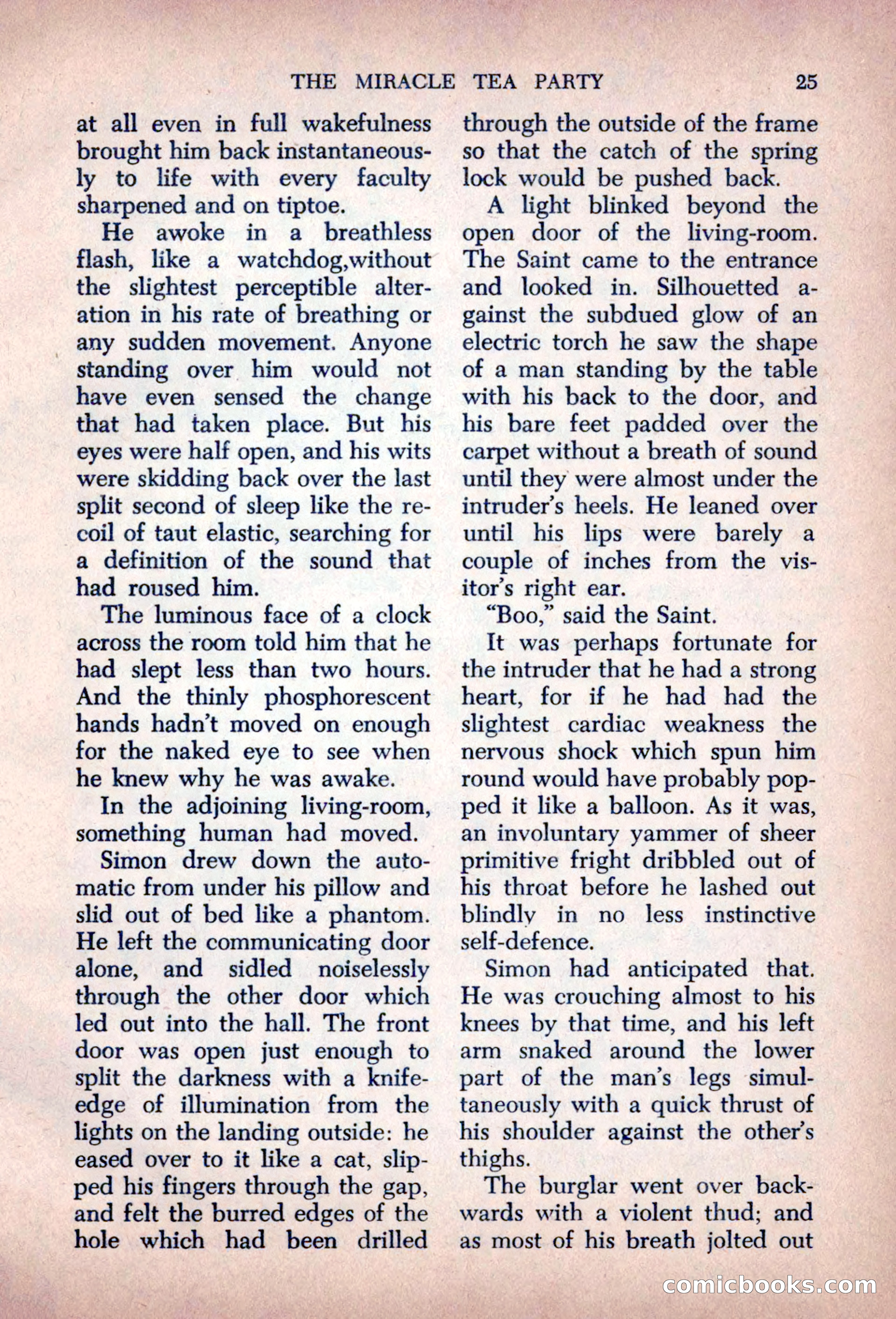 The Saint Mystery Magazine, August 1963 — page 27 of 132