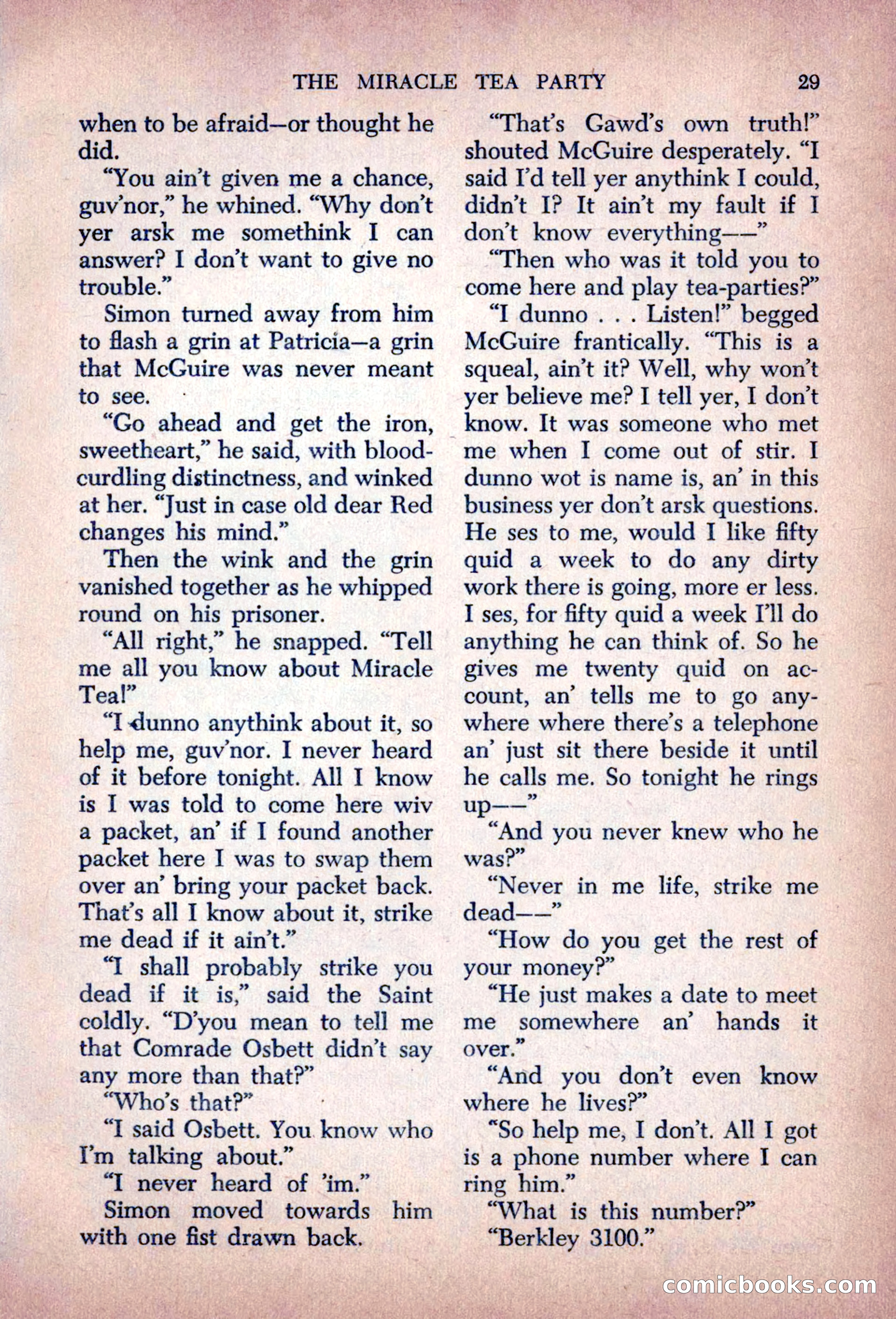 The Saint Mystery Magazine, August 1963 — page 31 of 132
