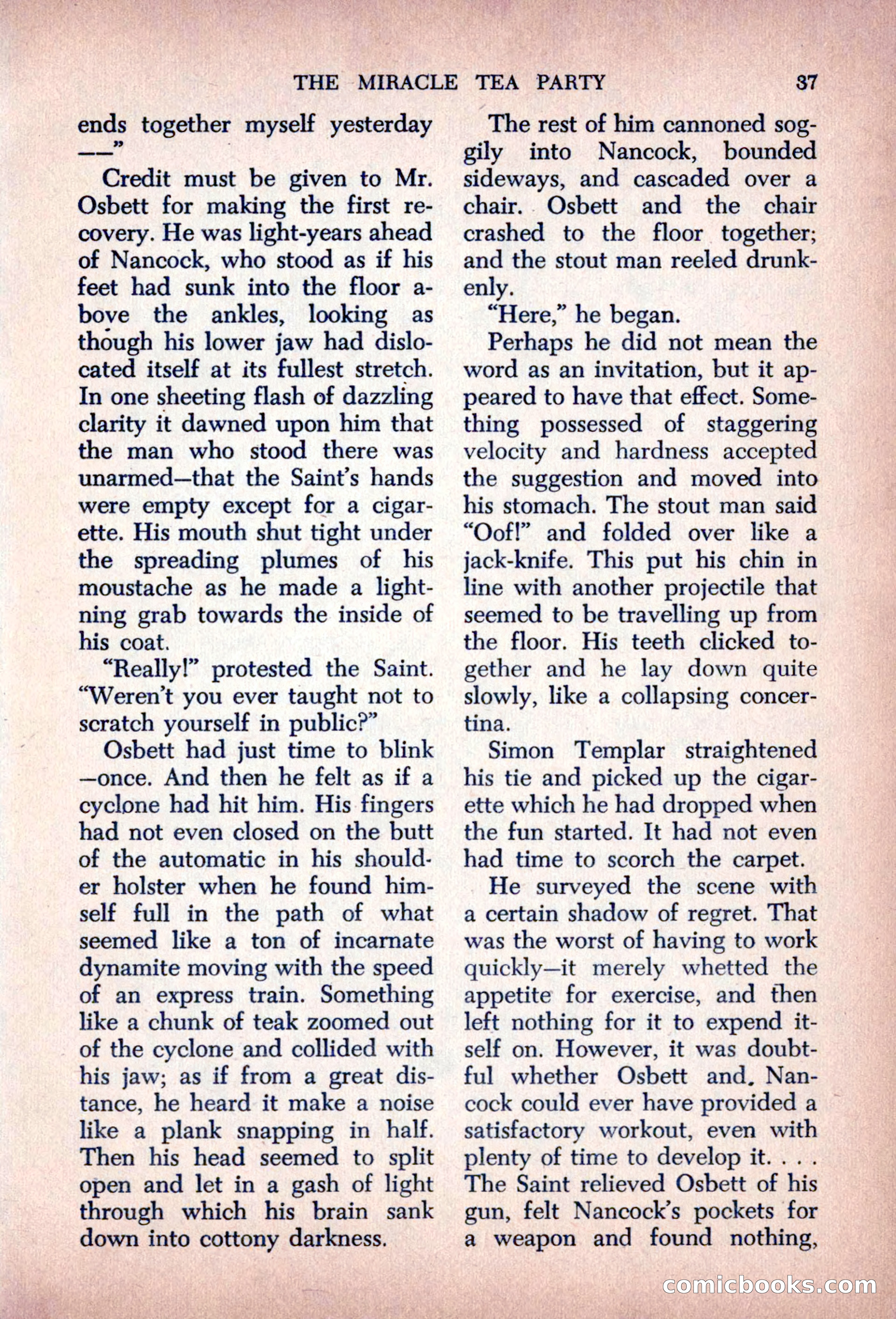 The Saint Mystery Magazine, August 1963 — page 39 of 132