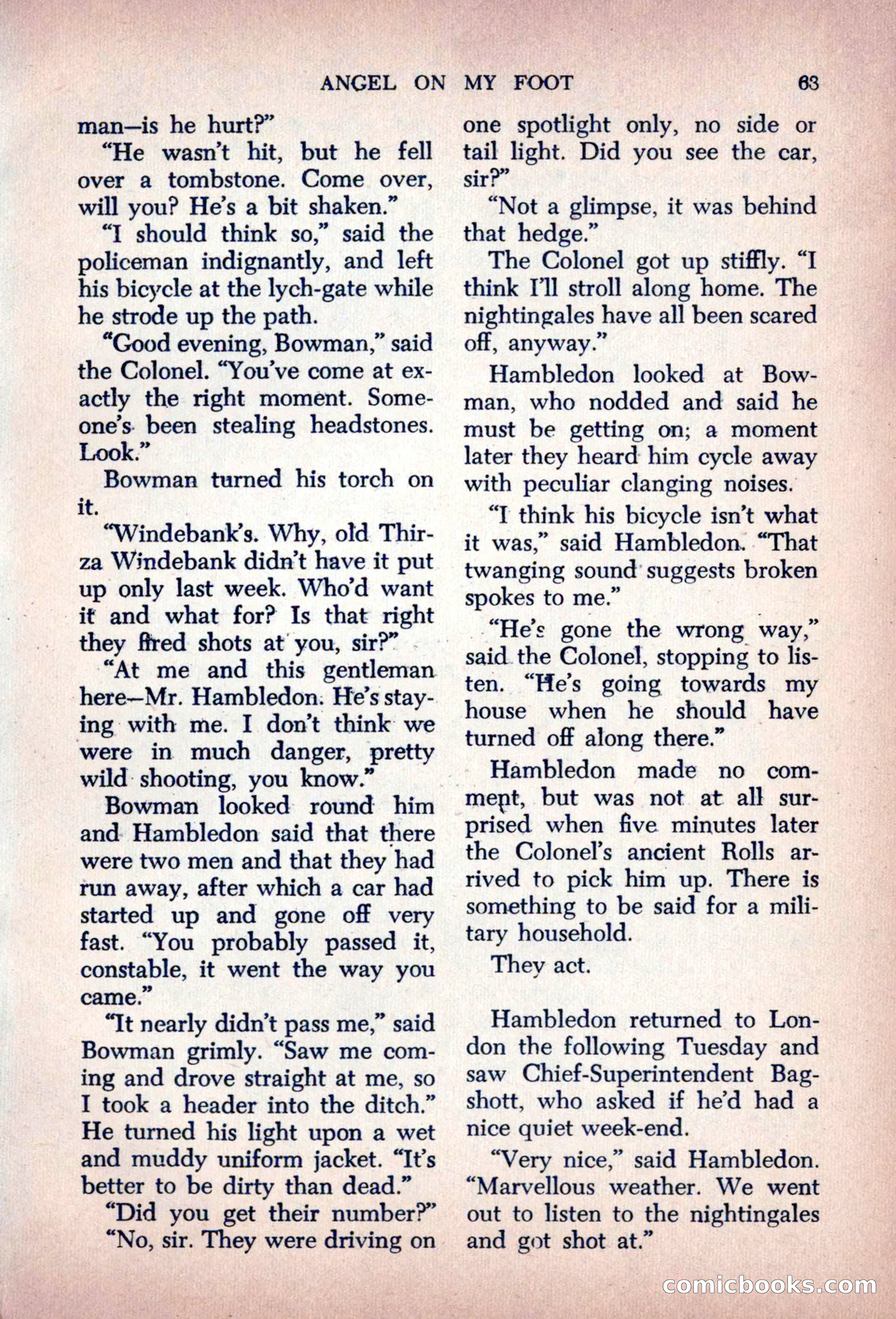The Saint Mystery Magazine, August 1963 — page 65 of 132