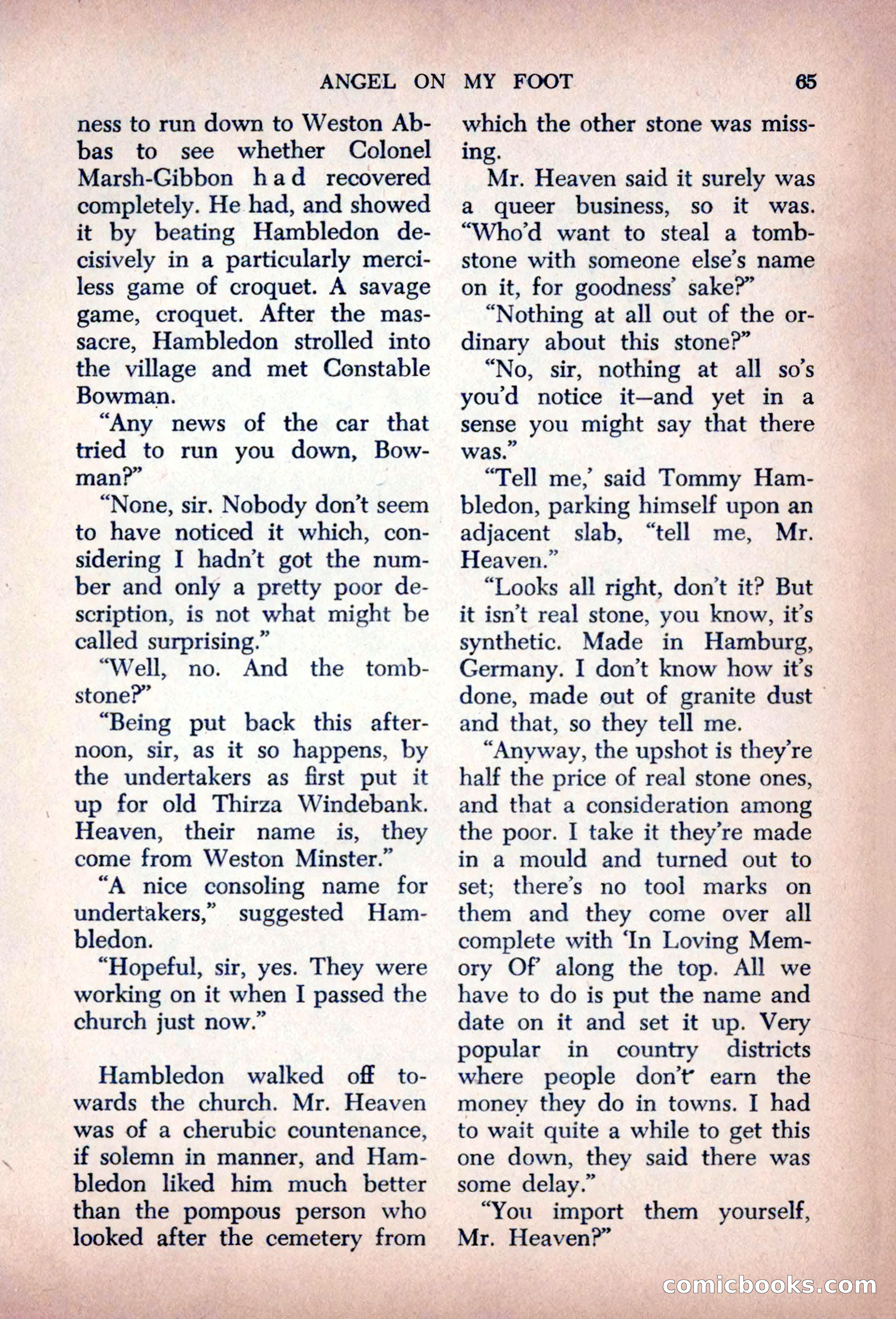 The Saint Mystery Magazine, August 1963 — page 67 of 132