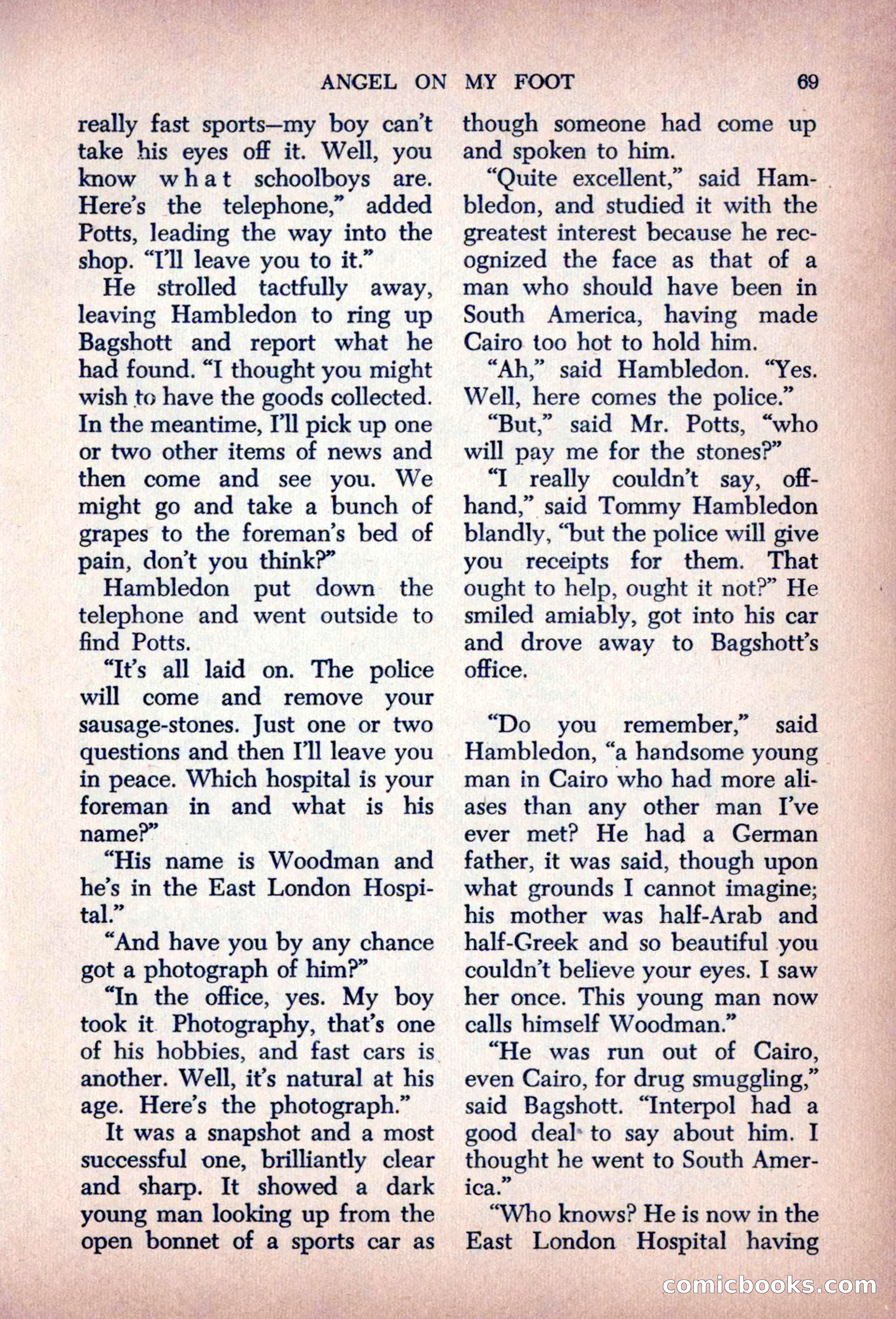 The Saint Mystery Magazine, August 1963 — page 71 of 132