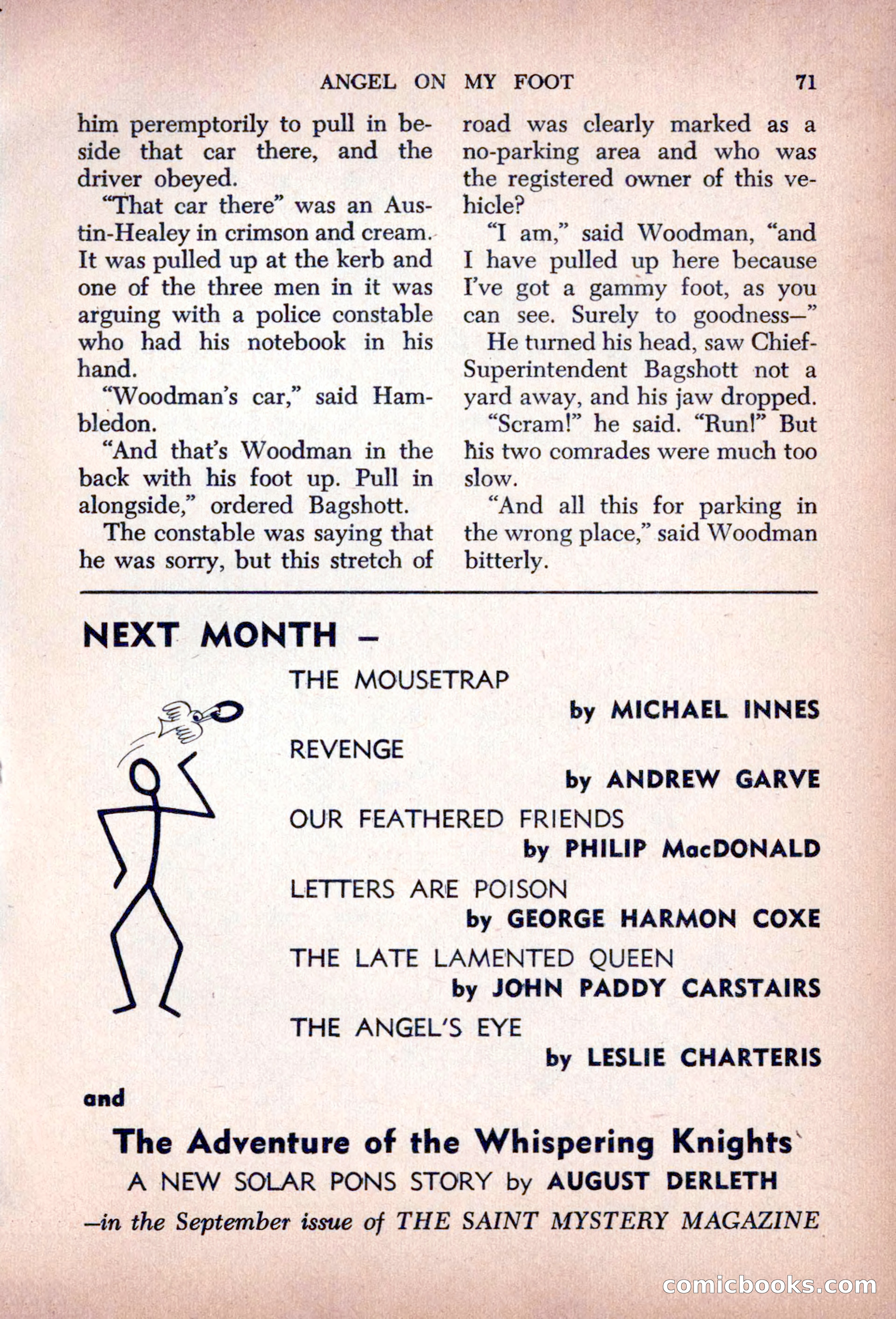 The Saint Mystery Magazine, August 1963 — page 73 of 132