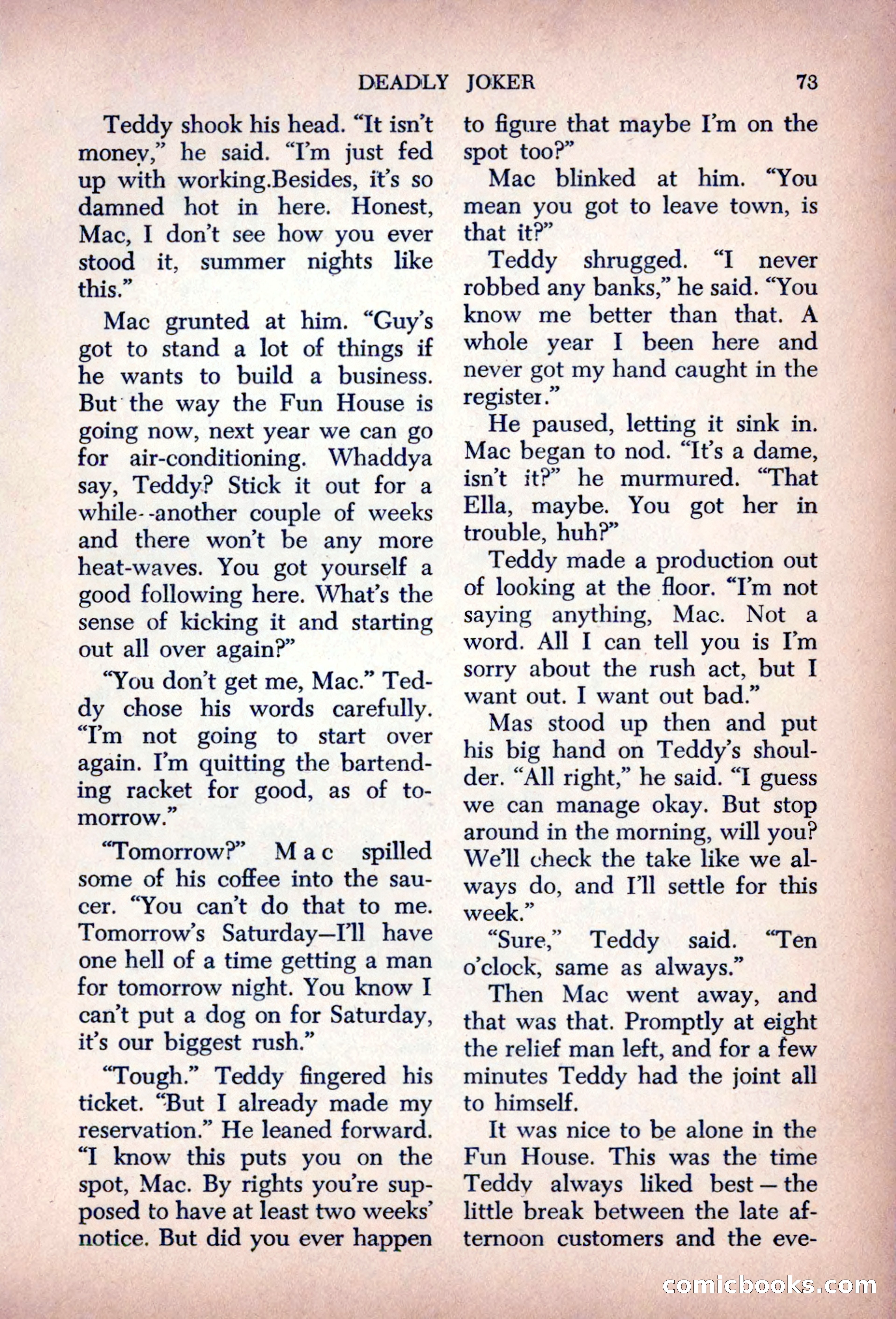 The Saint Mystery Magazine, August 1963 — page 75 of 132