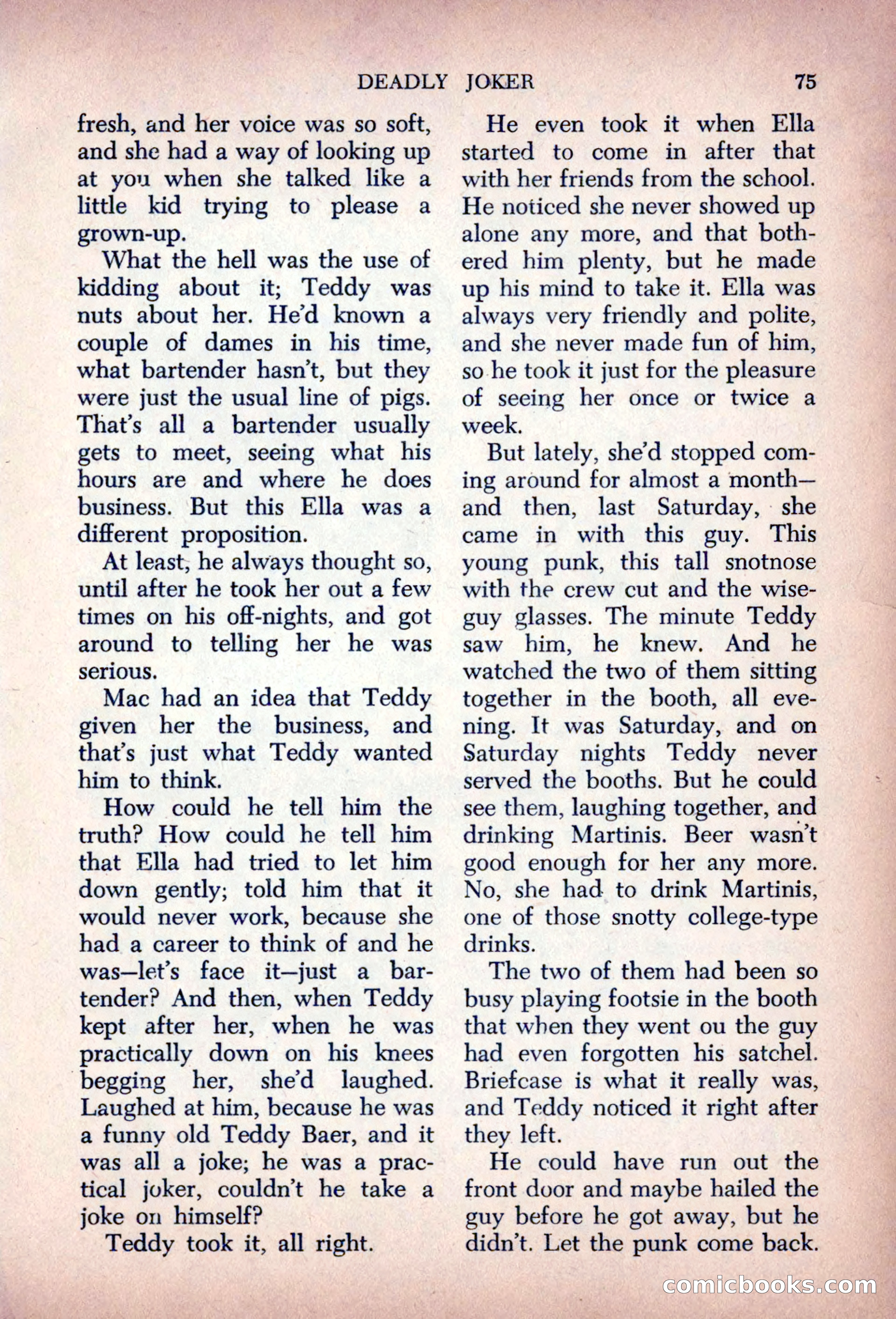 The Saint Mystery Magazine, August 1963 — page 77 of 132