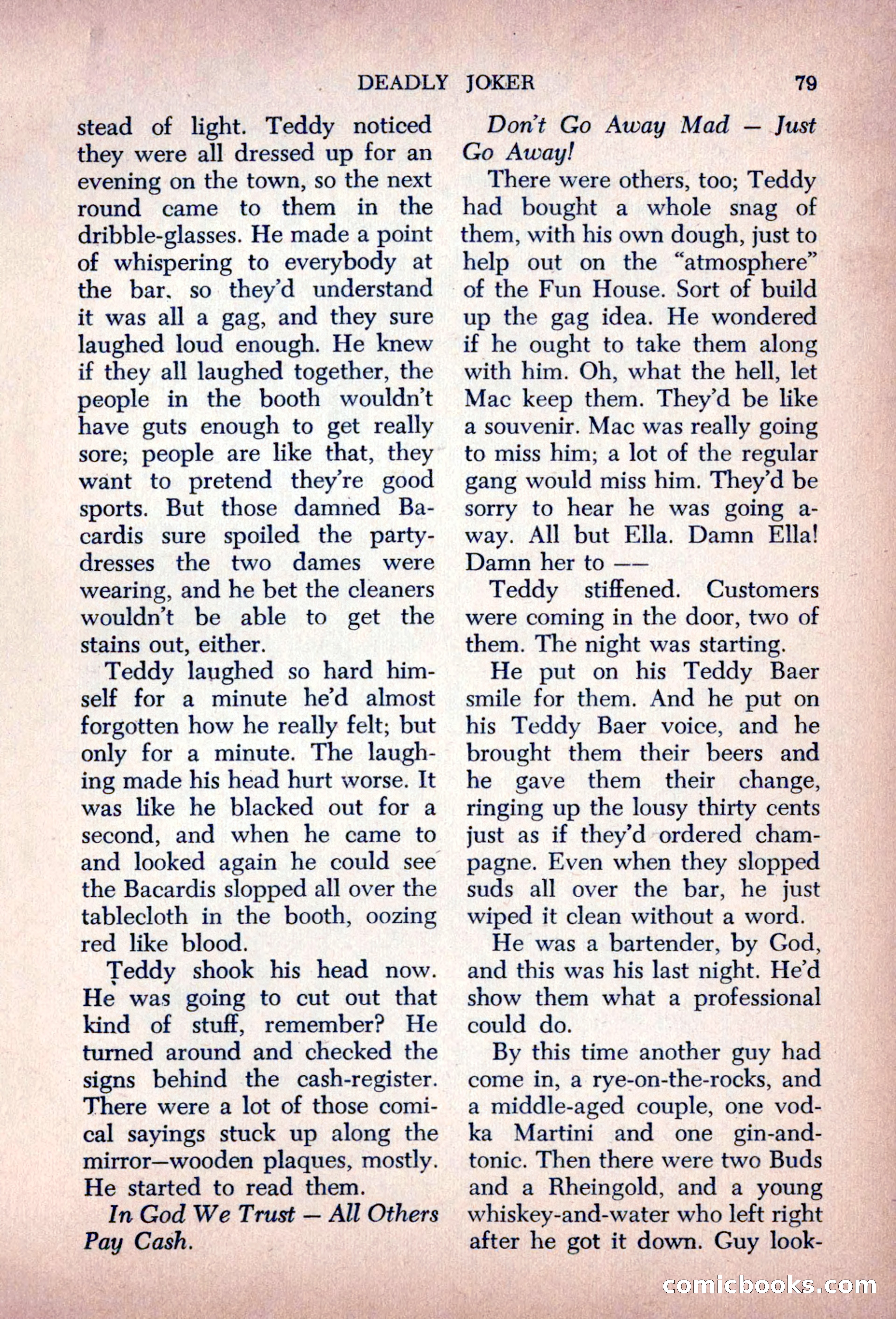 The Saint Mystery Magazine, August 1963 — page 81 of 132