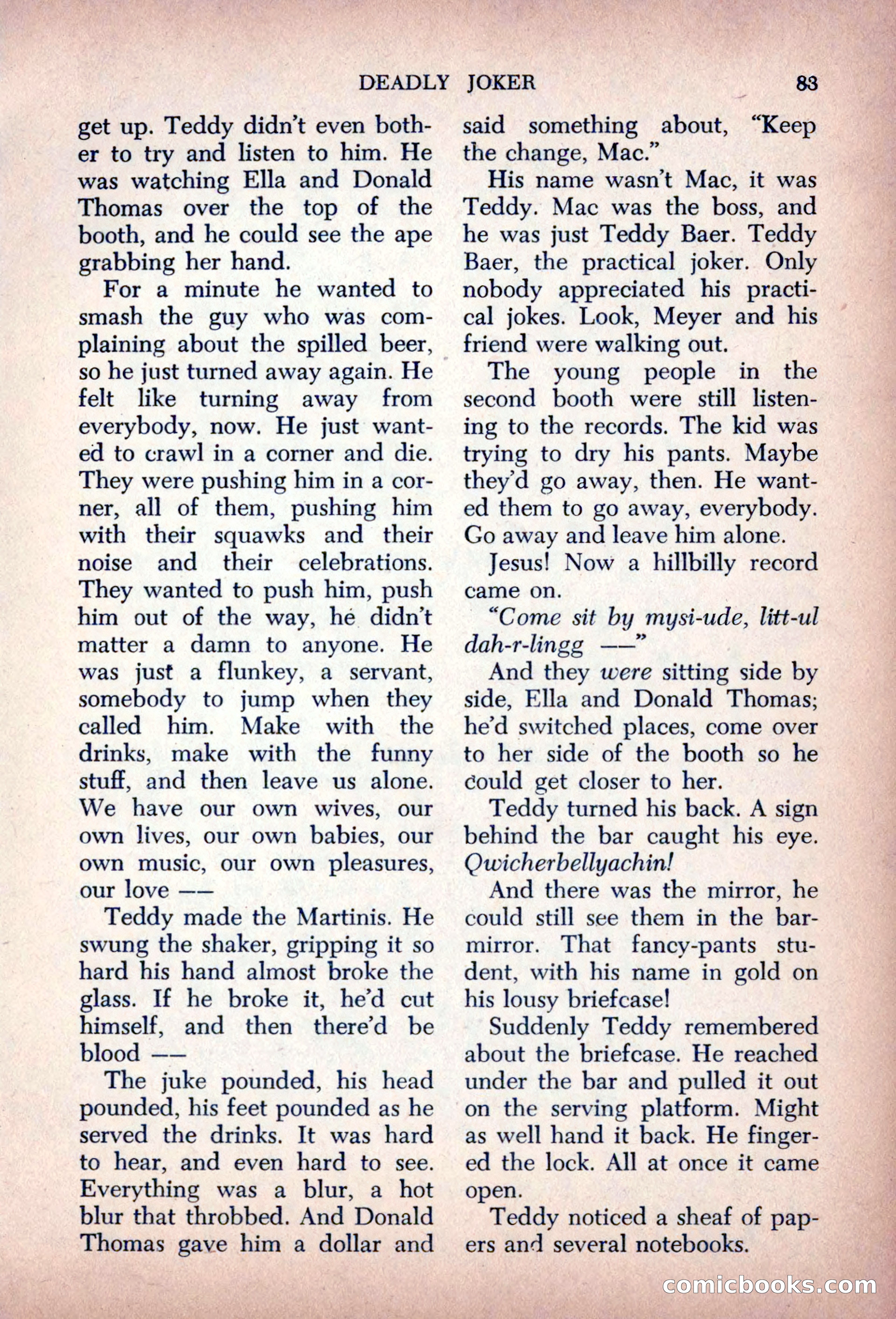 The Saint Mystery Magazine, August 1963 — page 85 of 132