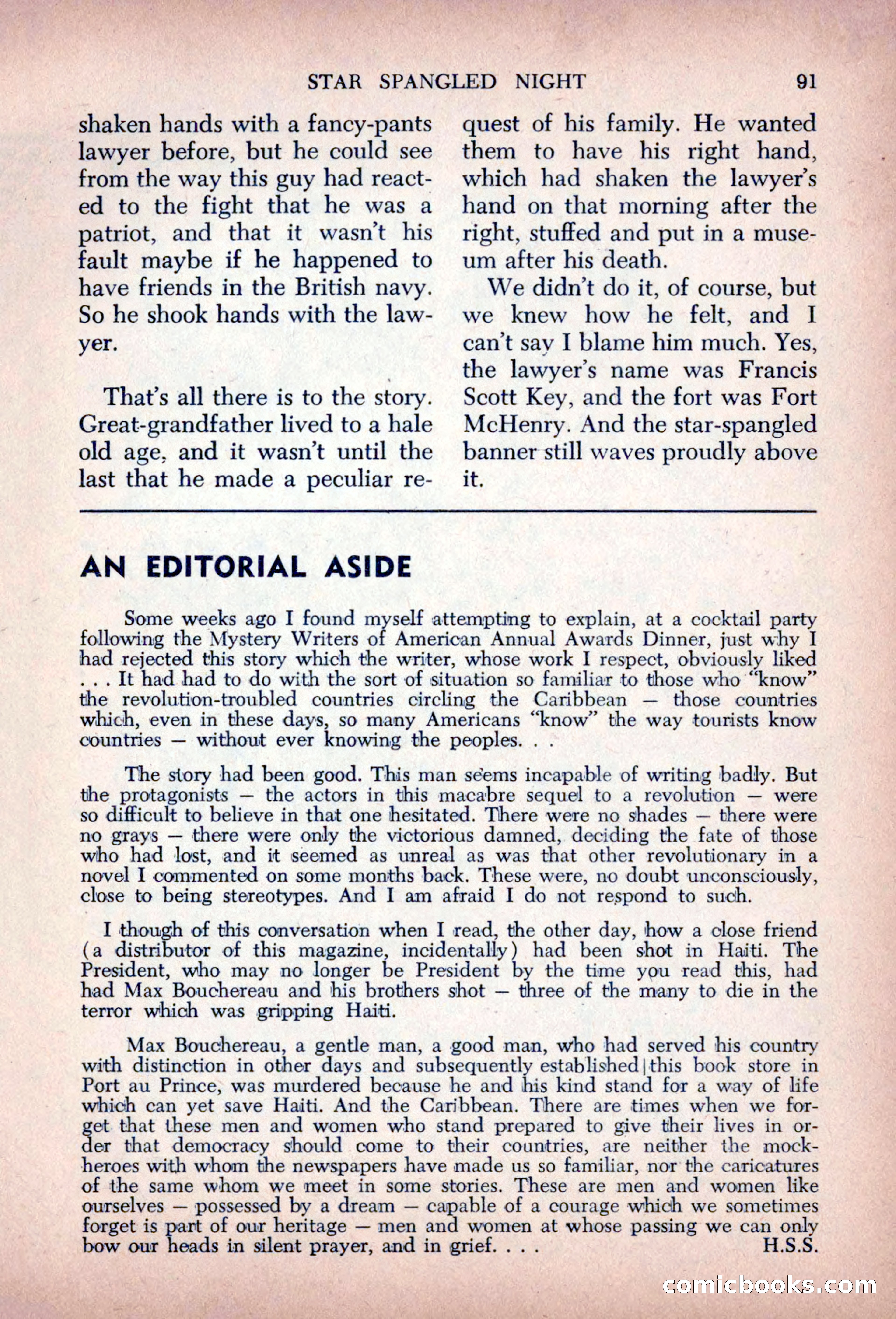 The Saint Mystery Magazine, August 1963 — page 93 of 132