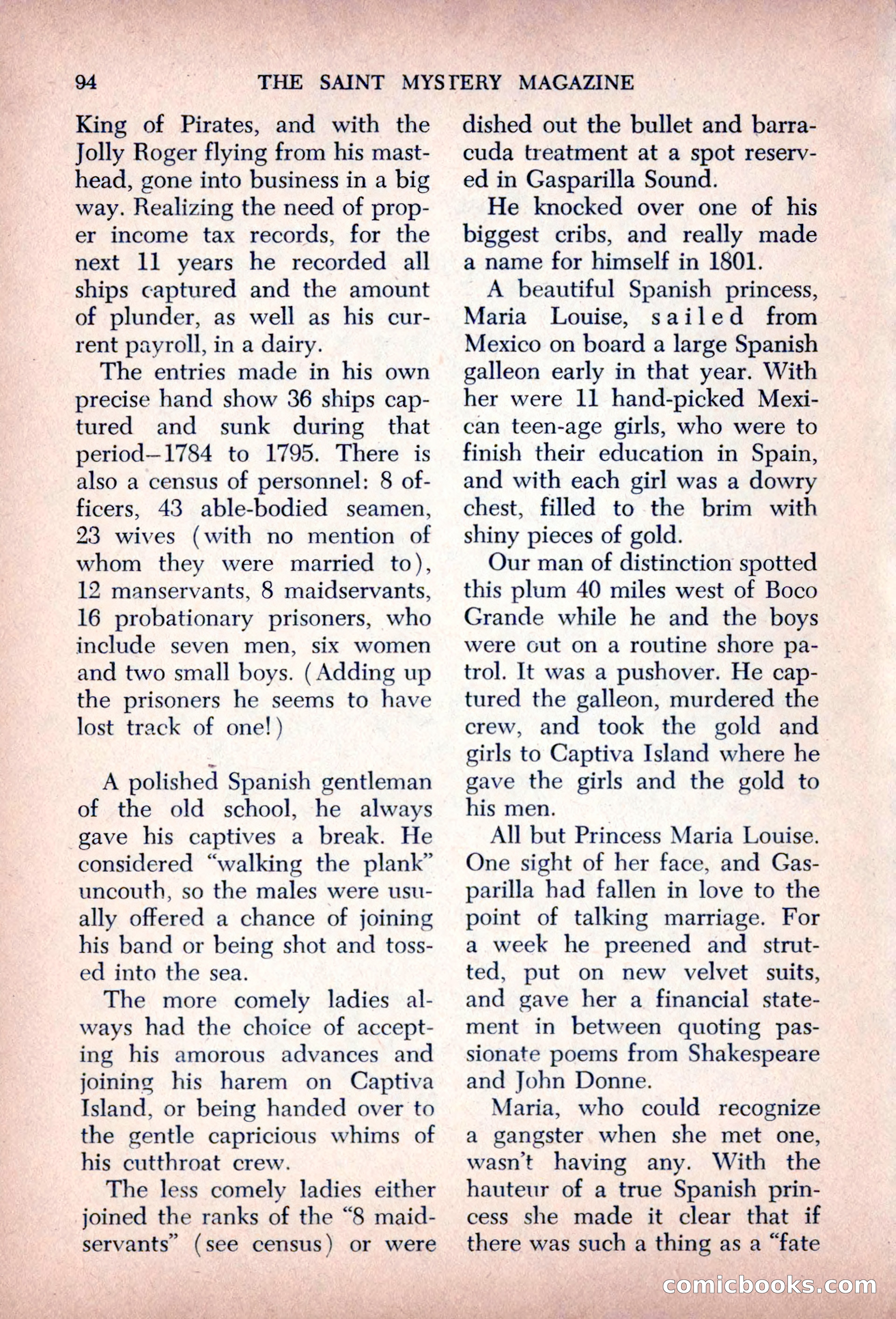 The Saint Mystery Magazine, August 1963 — page 96 of 132