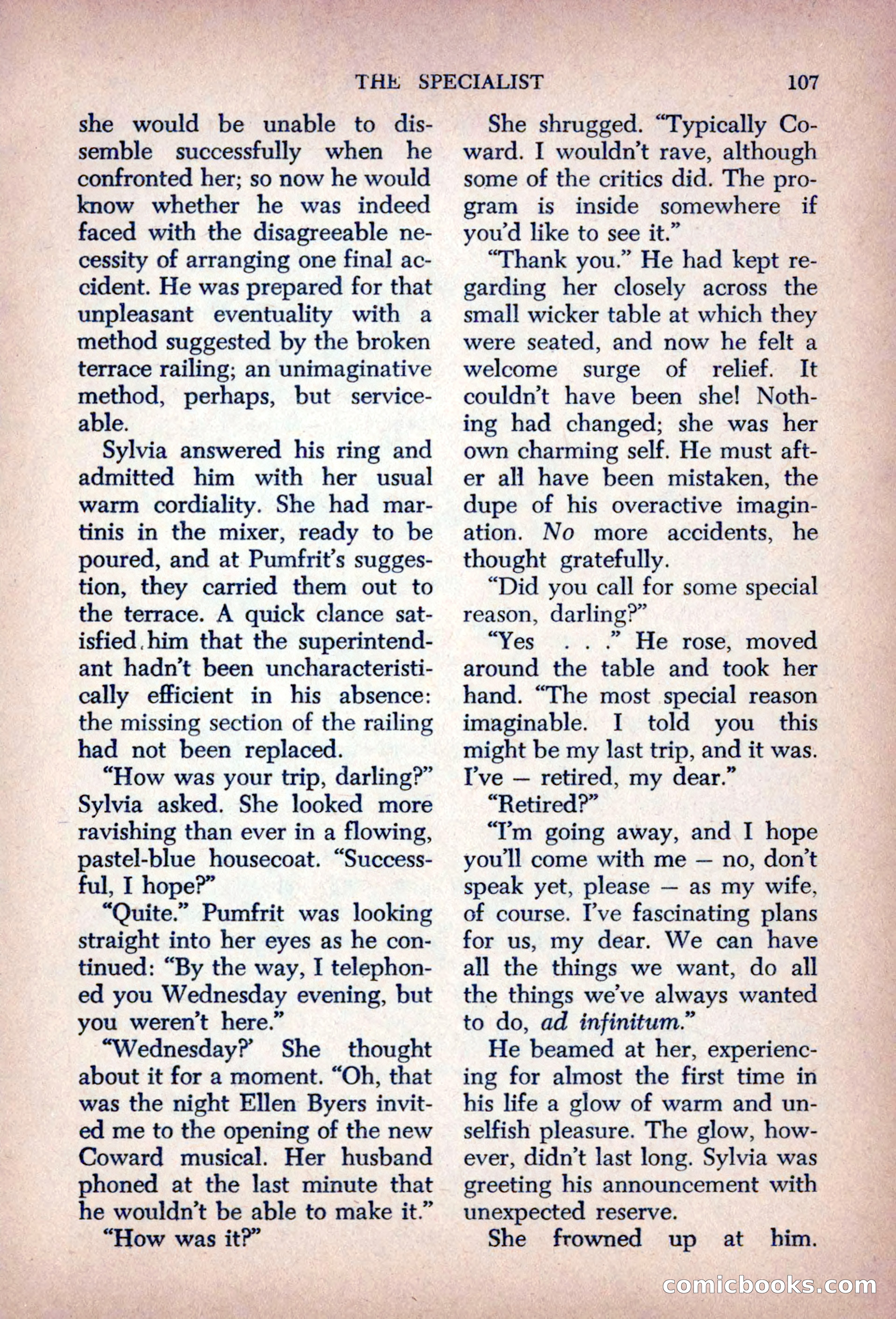 The Saint Mystery Magazine, August 1963 — page 109 of 132