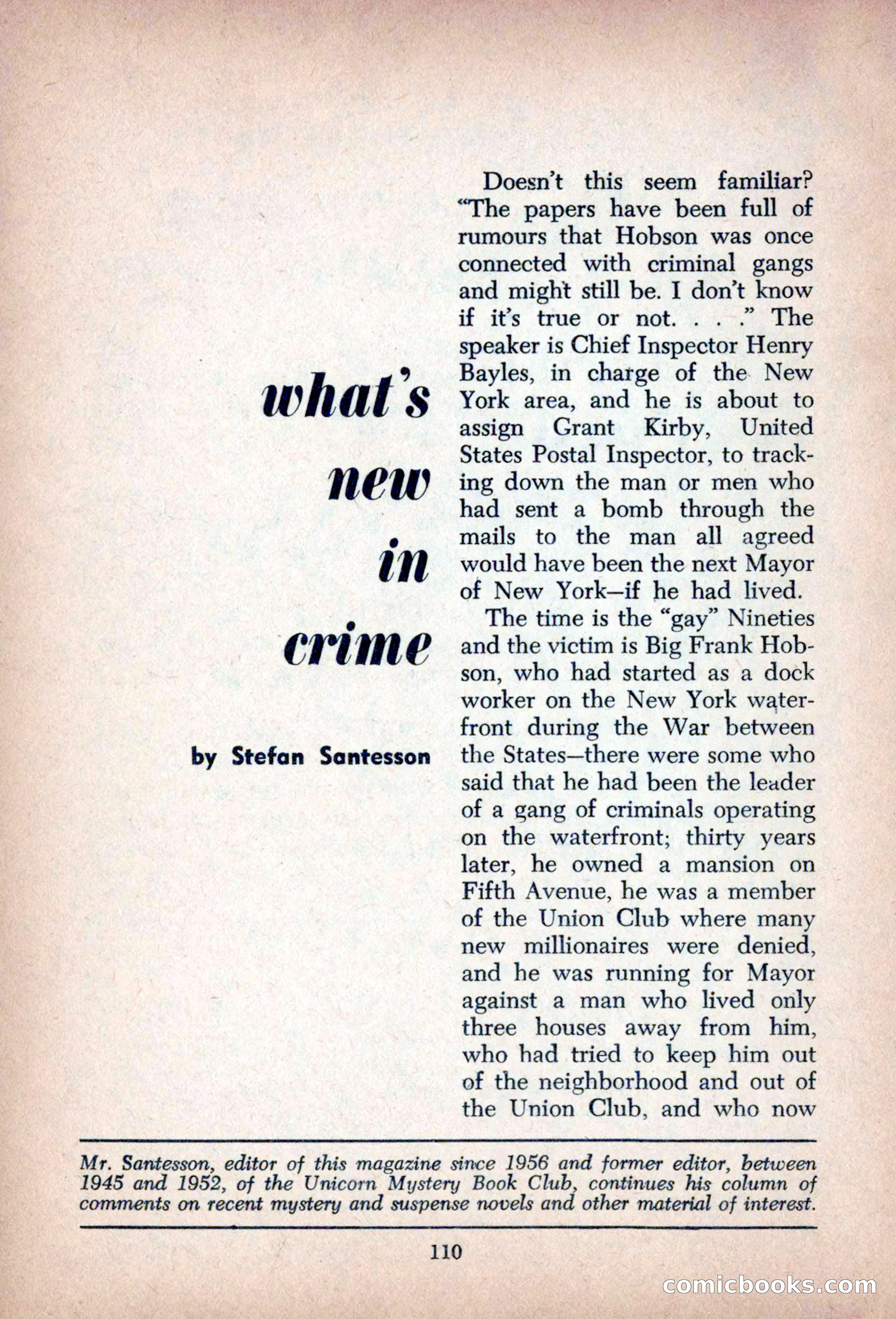 The Saint Mystery Magazine, August 1963 — page 112 of 132