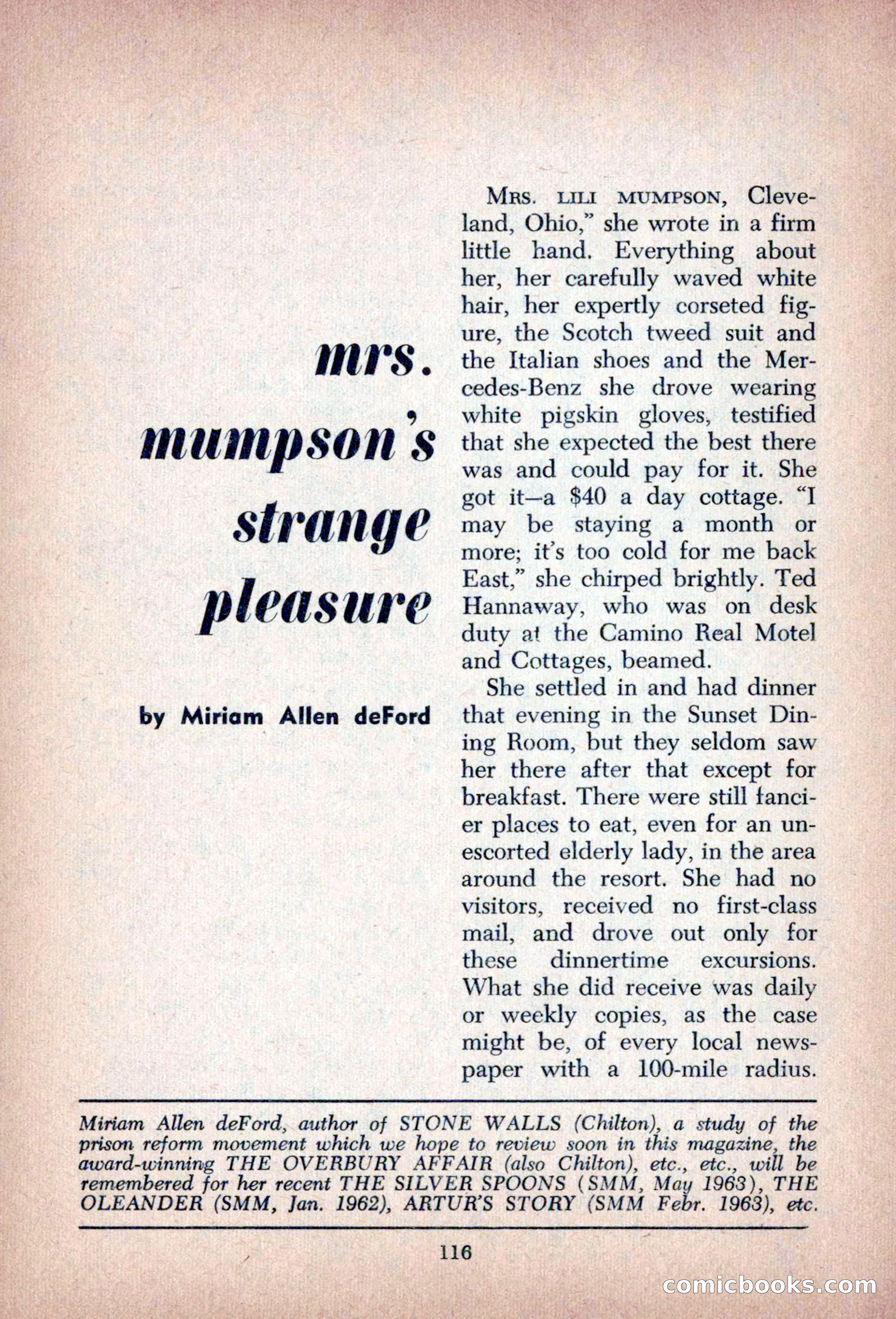 The Saint Mystery Magazine, August 1963 — page 118 of 132
