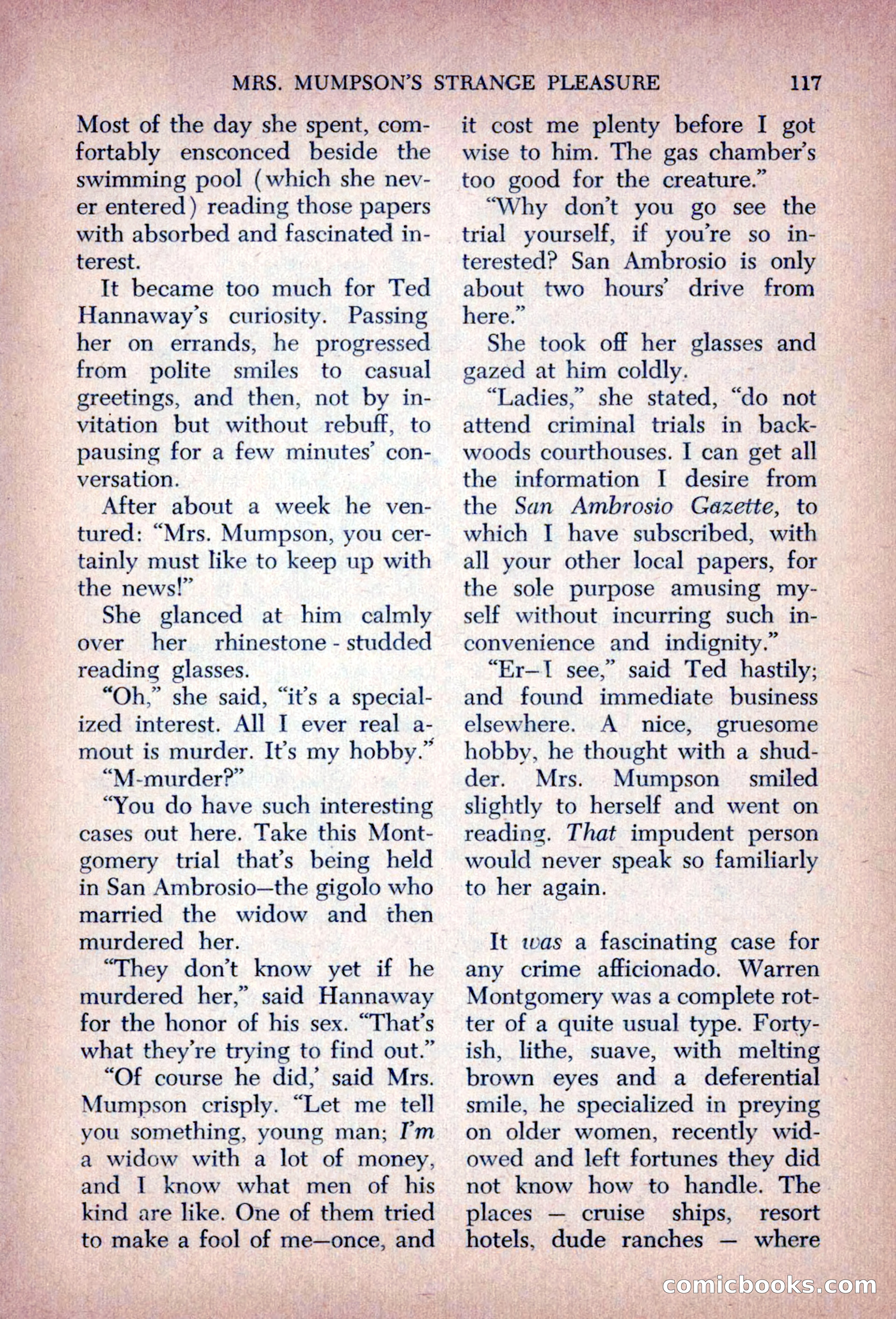 The Saint Mystery Magazine, August 1963 — page 119 of 132