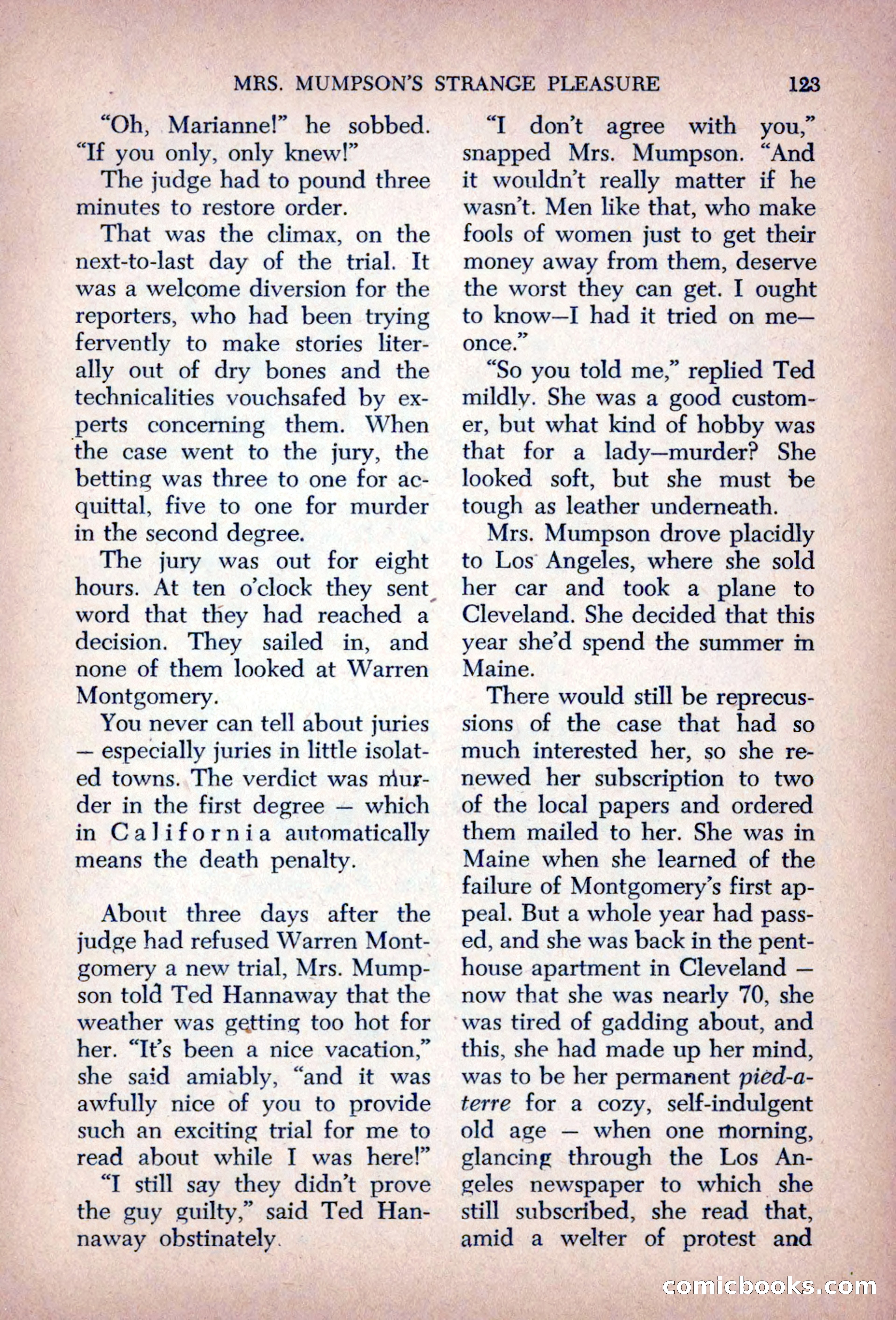 The Saint Mystery Magazine, August 1963 — page 125 of 132