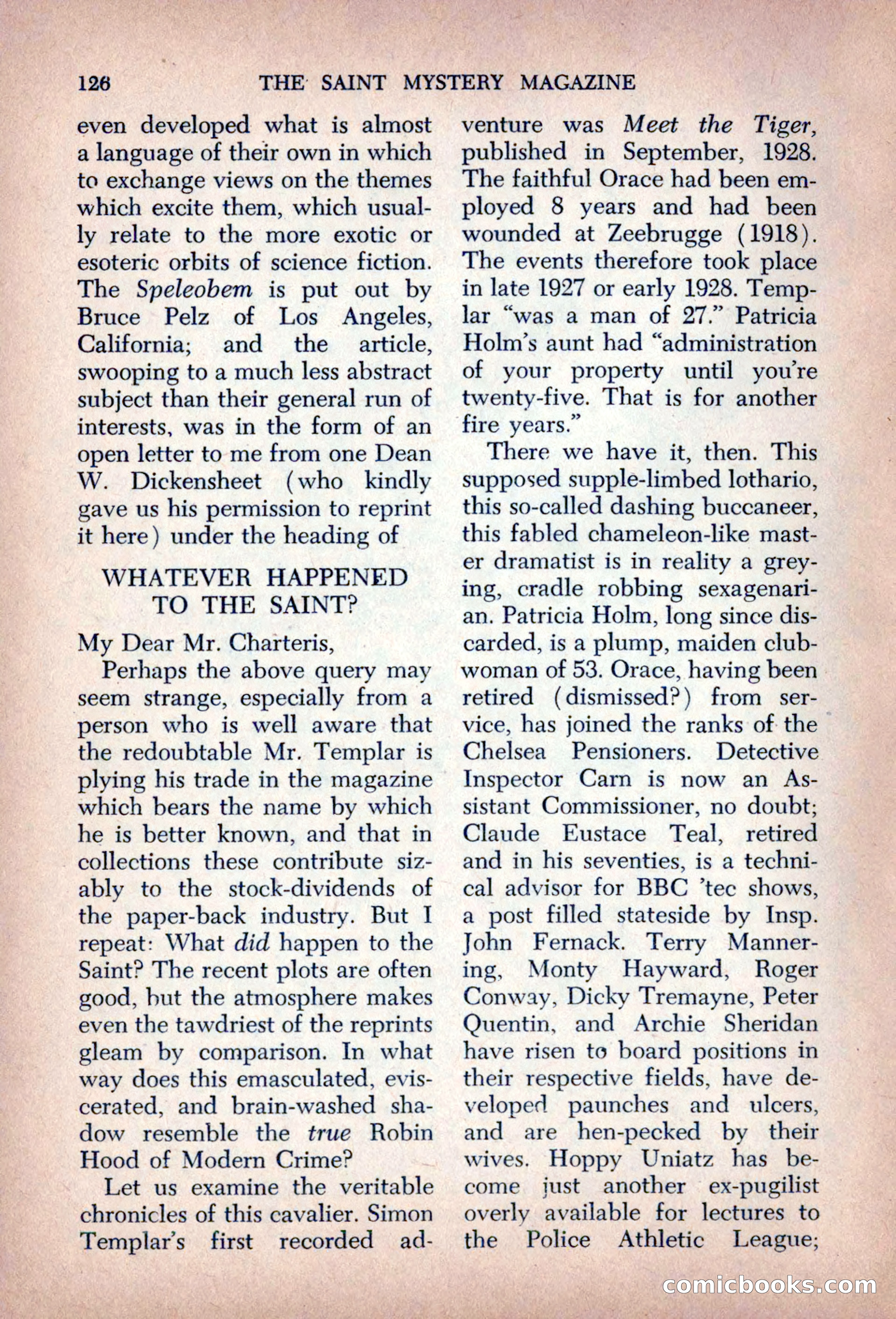 The Saint Mystery Magazine, August 1963 — page 128 of 132