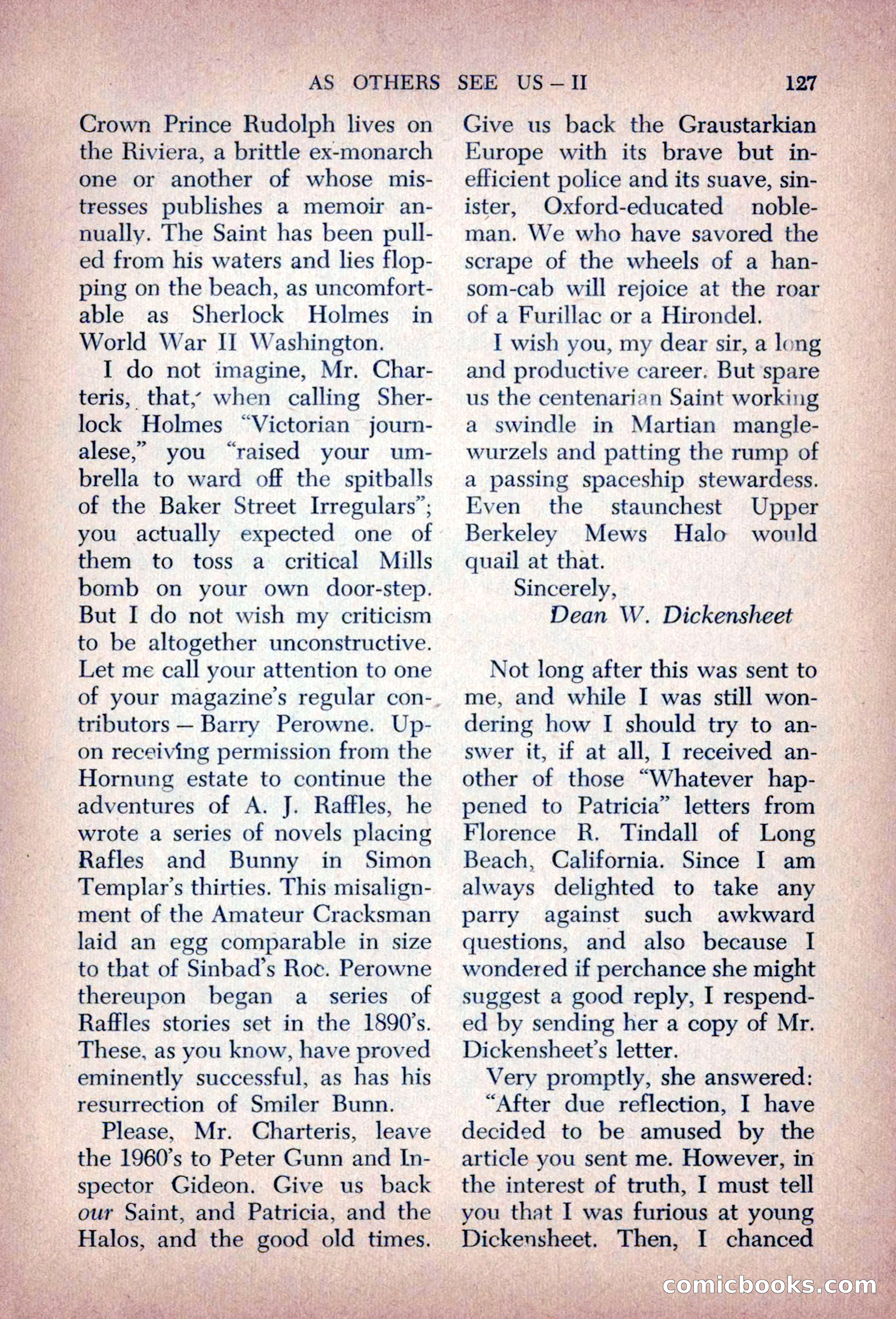 The Saint Mystery Magazine, August 1963 — page 129 of 132