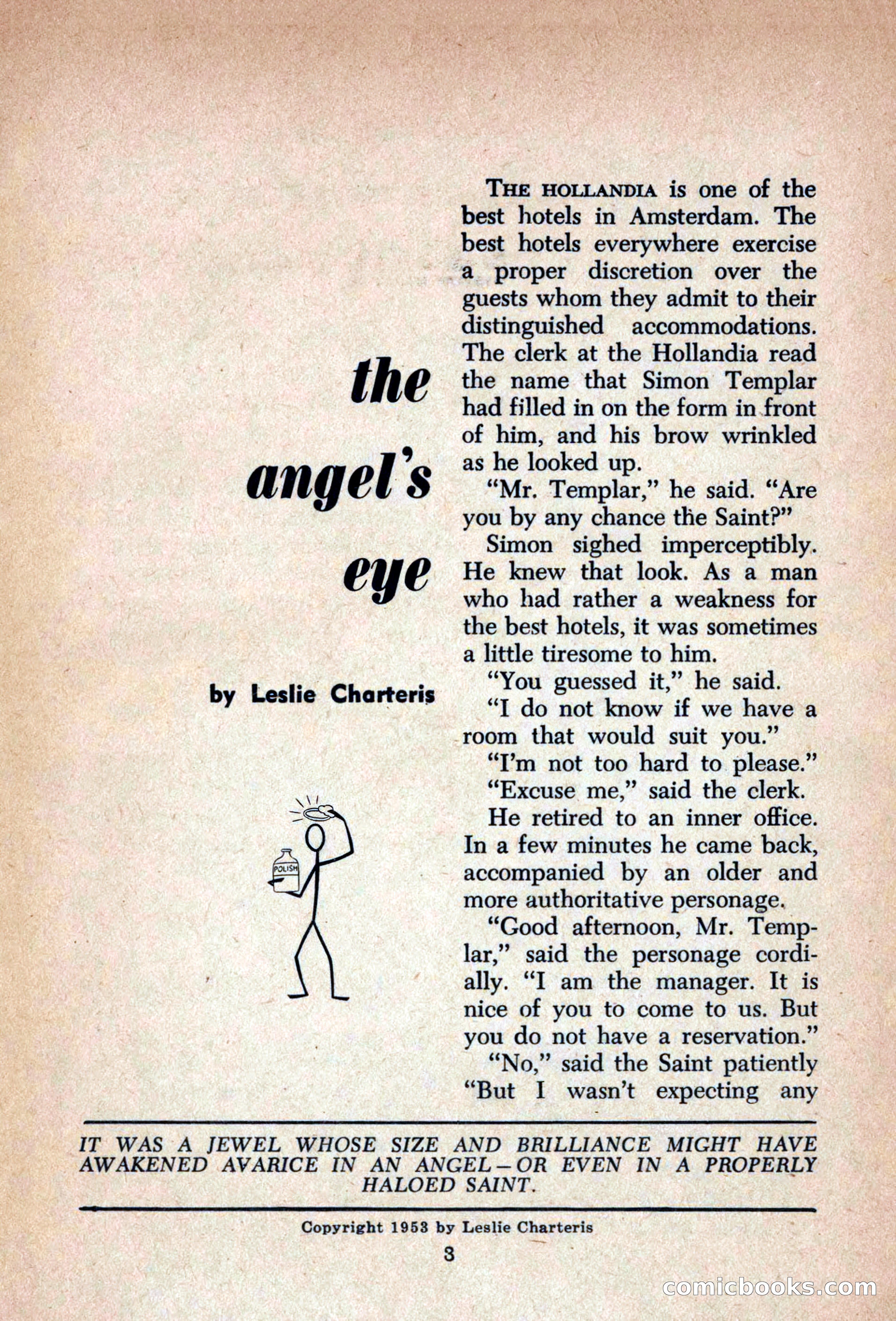The Saint Mystery Magazine, September 1963 — page 5 of 132
