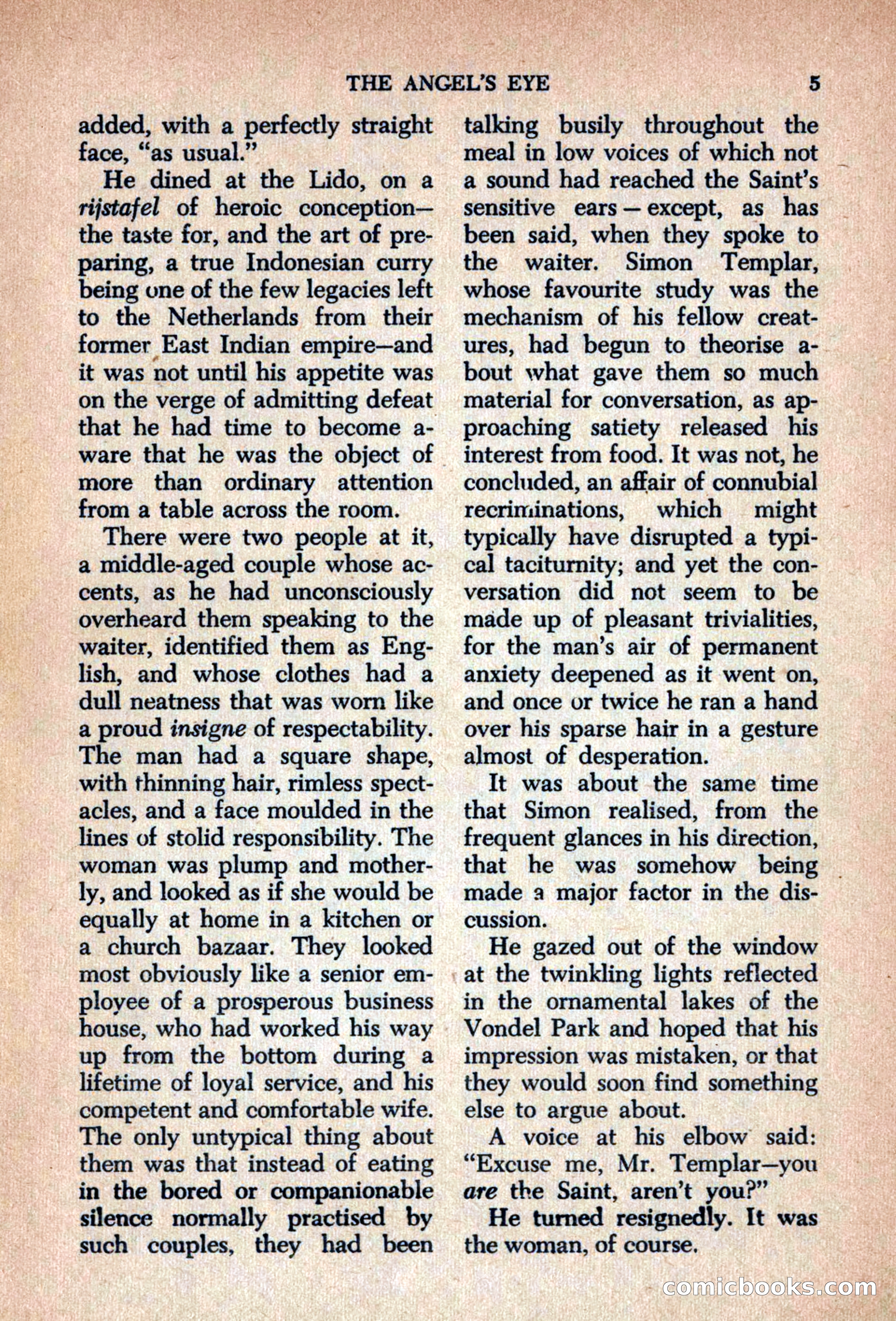 The Saint Mystery Magazine, September 1963 — page 7 of 132