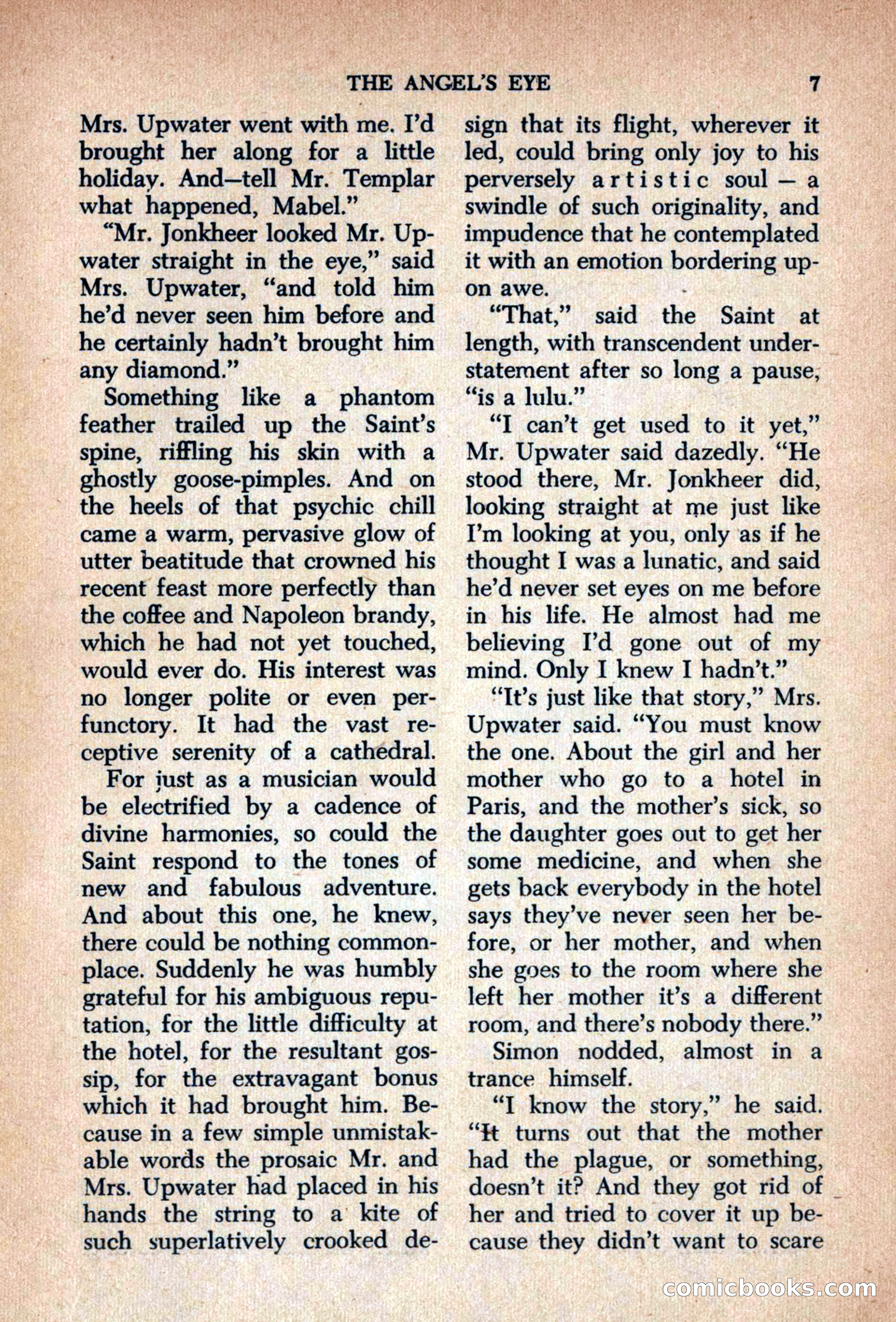 The Saint Mystery Magazine, September 1963 — page 9 of 132