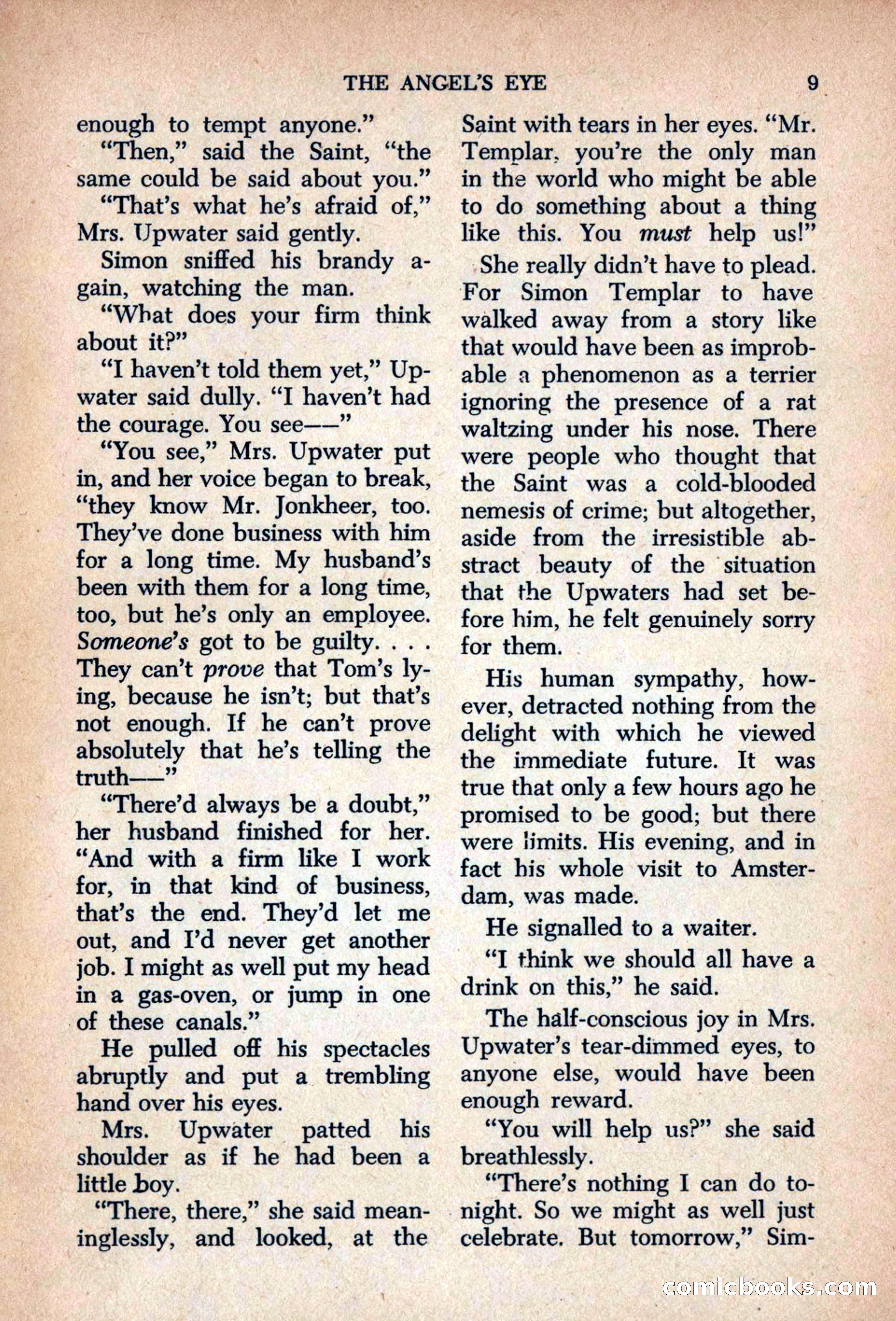 The Saint Mystery Magazine, September 1963 — page 11 of 132