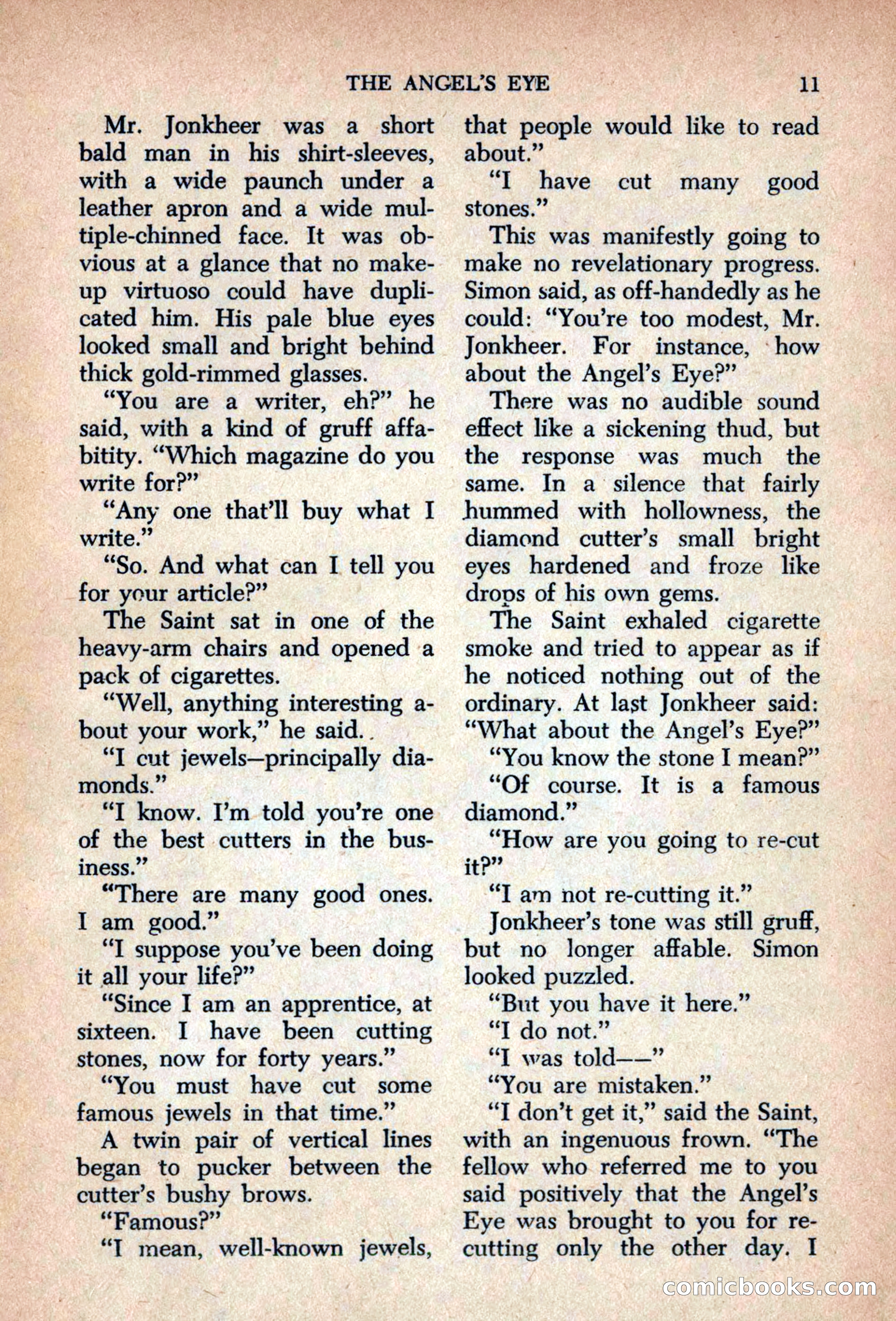 The Saint Mystery Magazine, September 1963 — page 13 of 132