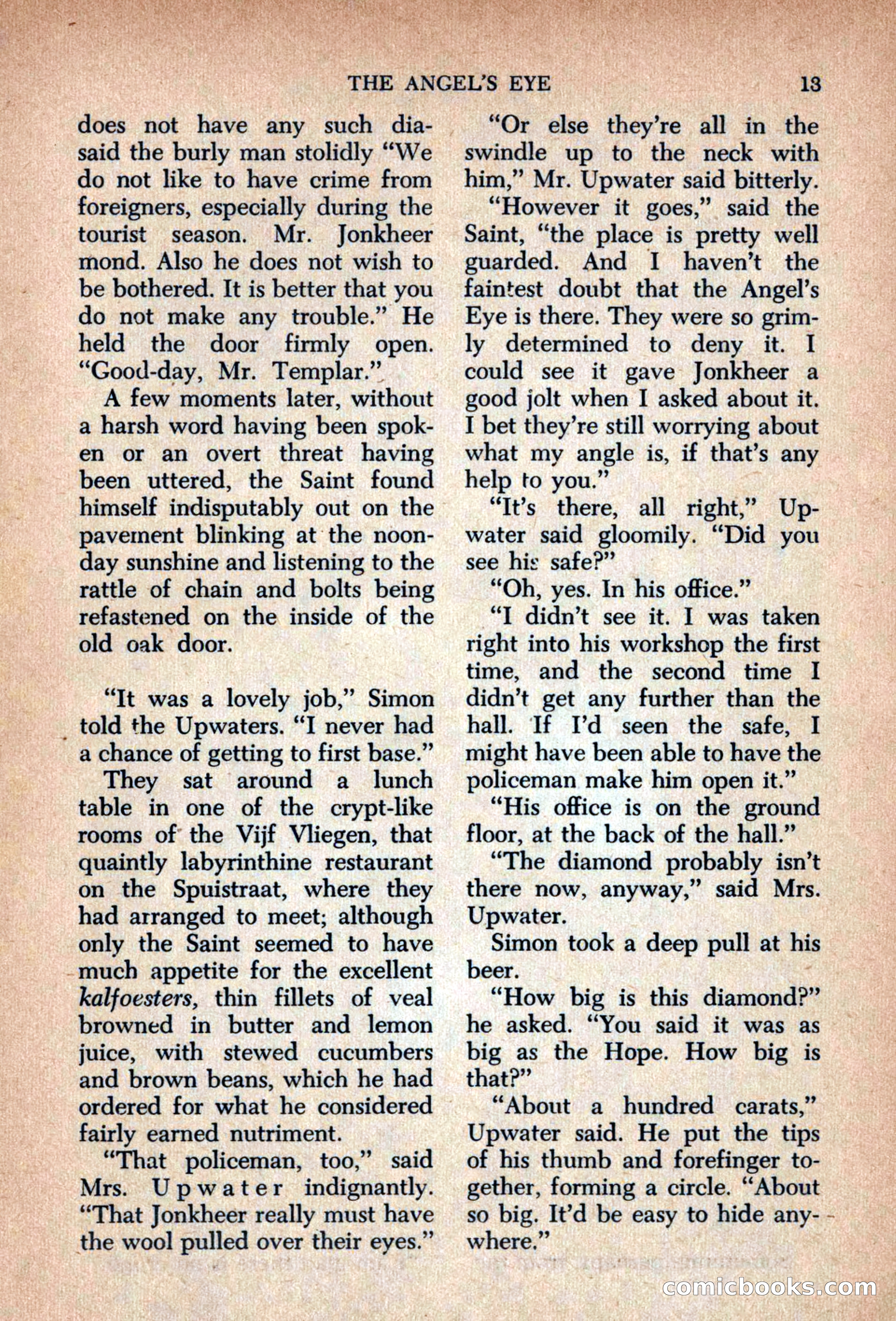 The Saint Mystery Magazine, September 1963 — page 15 of 132