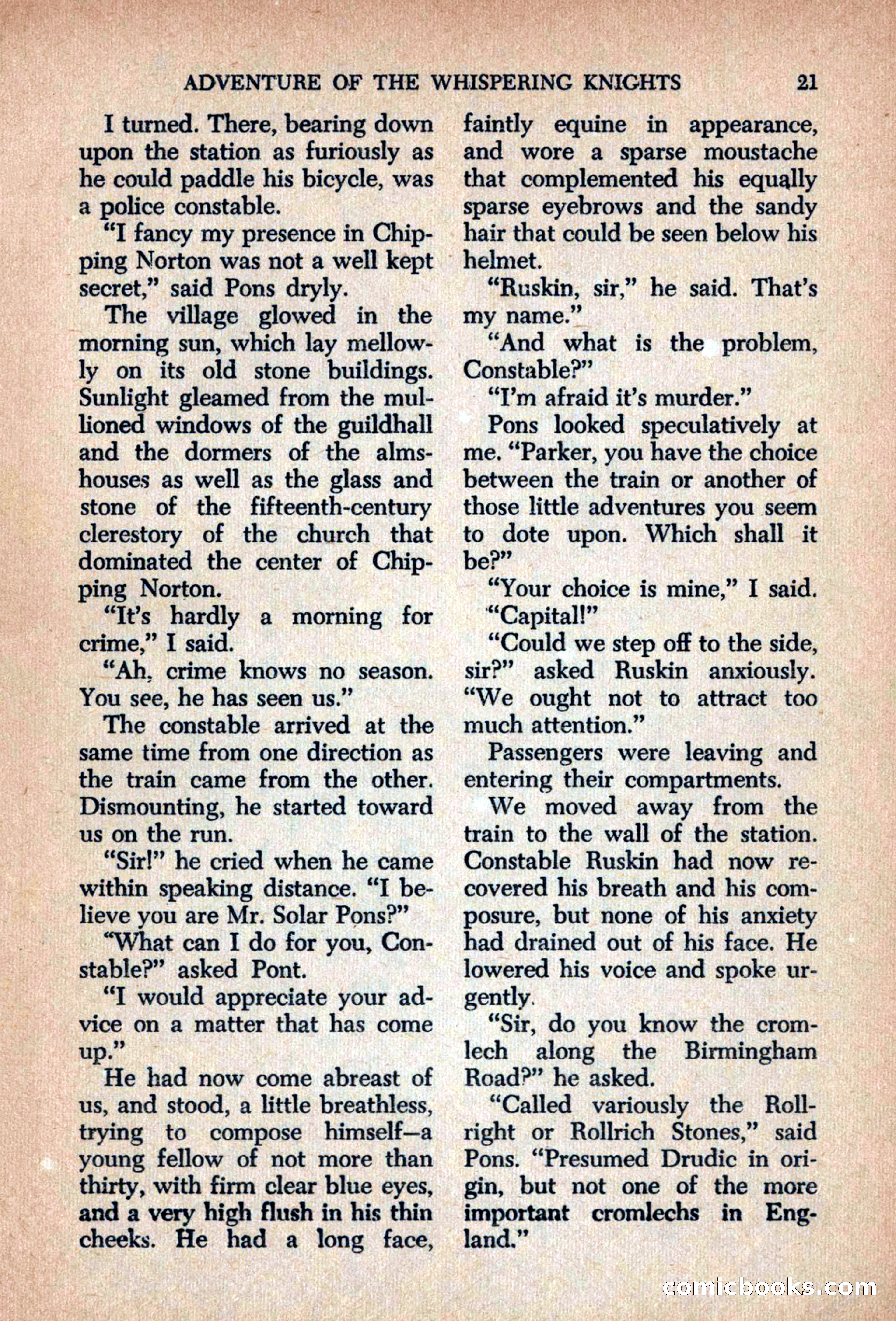The Saint Mystery Magazine, September 1963 — page 23 of 132