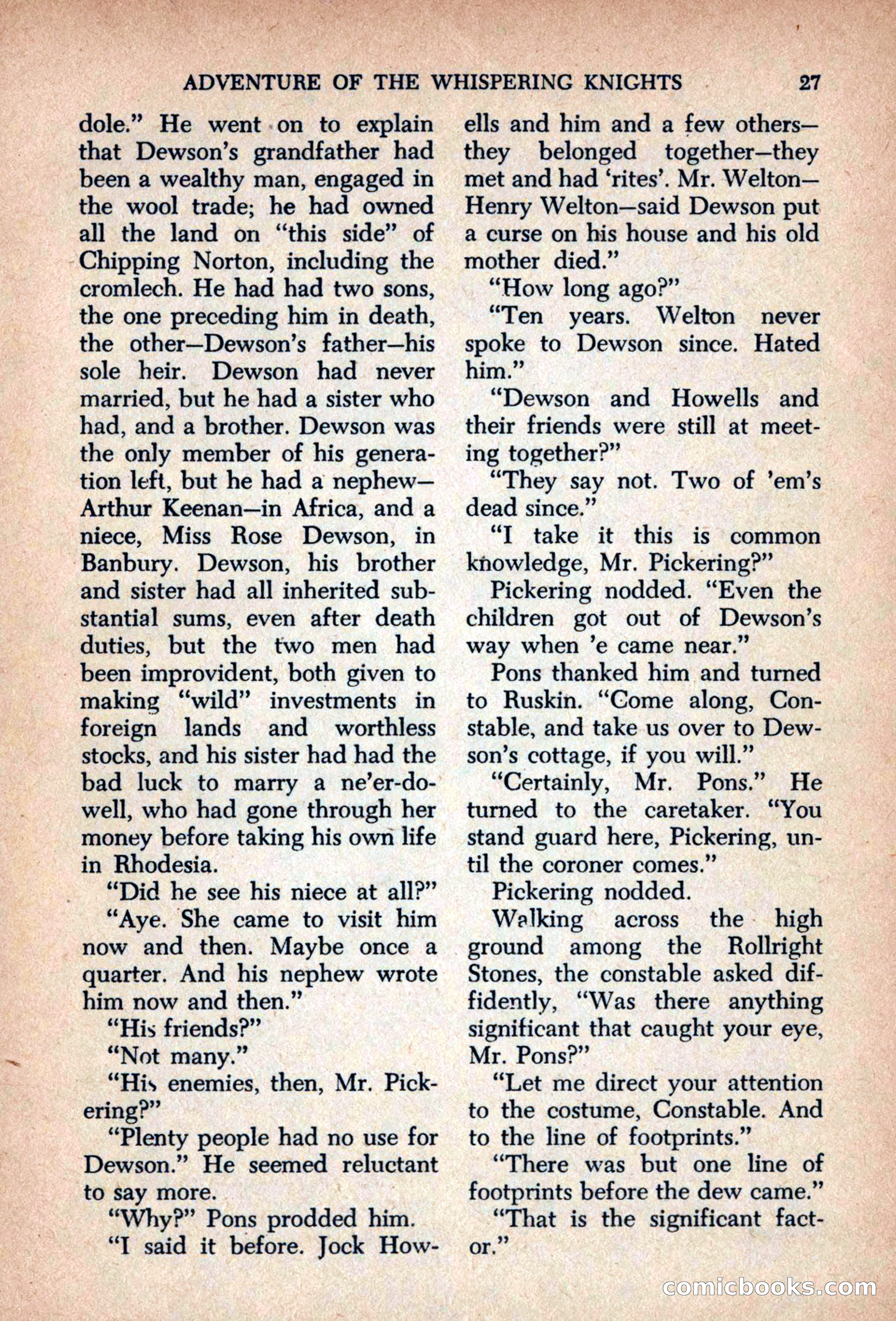 The Saint Mystery Magazine, September 1963 — page 29 of 132