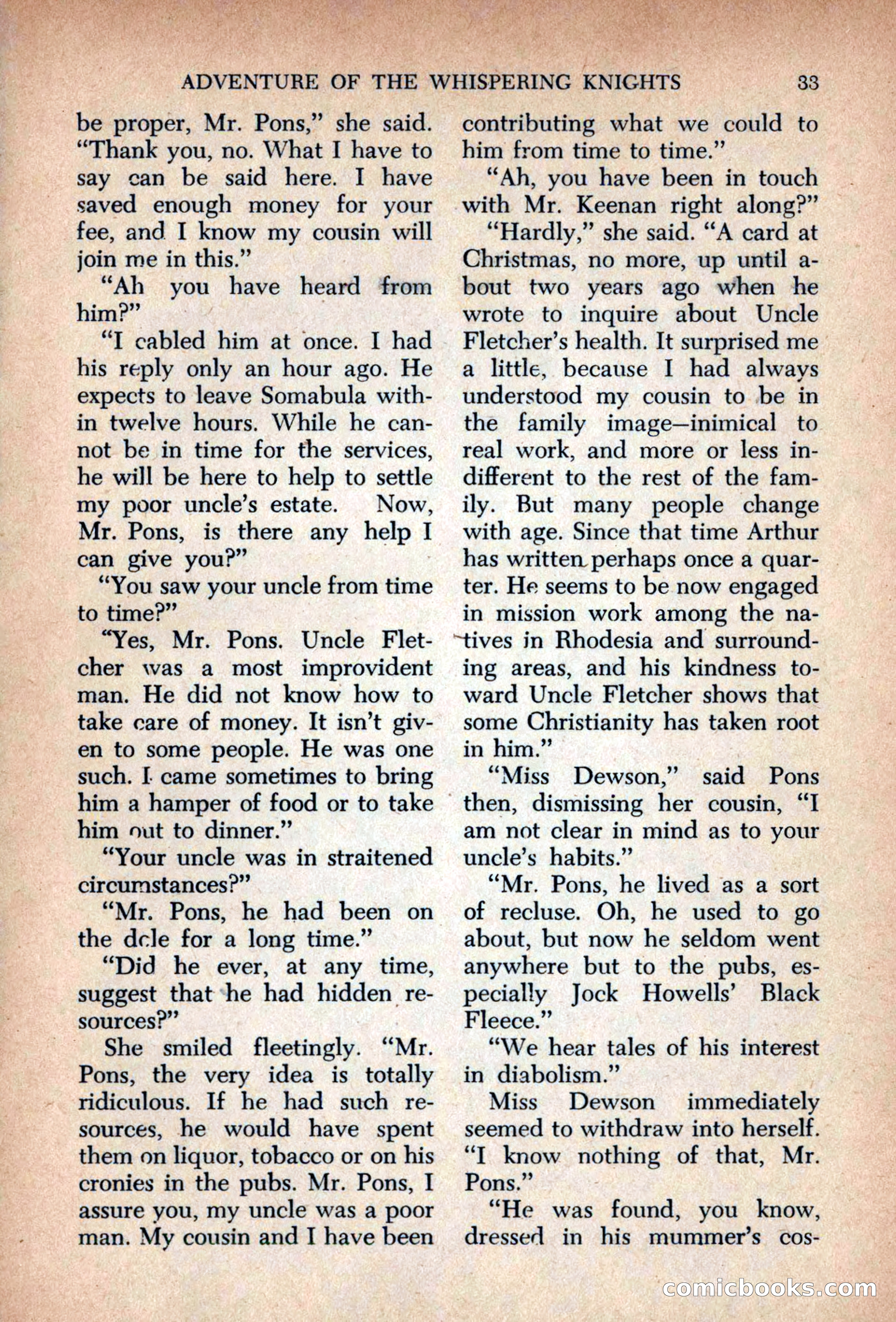 The Saint Mystery Magazine, September 1963 — page 35 of 132