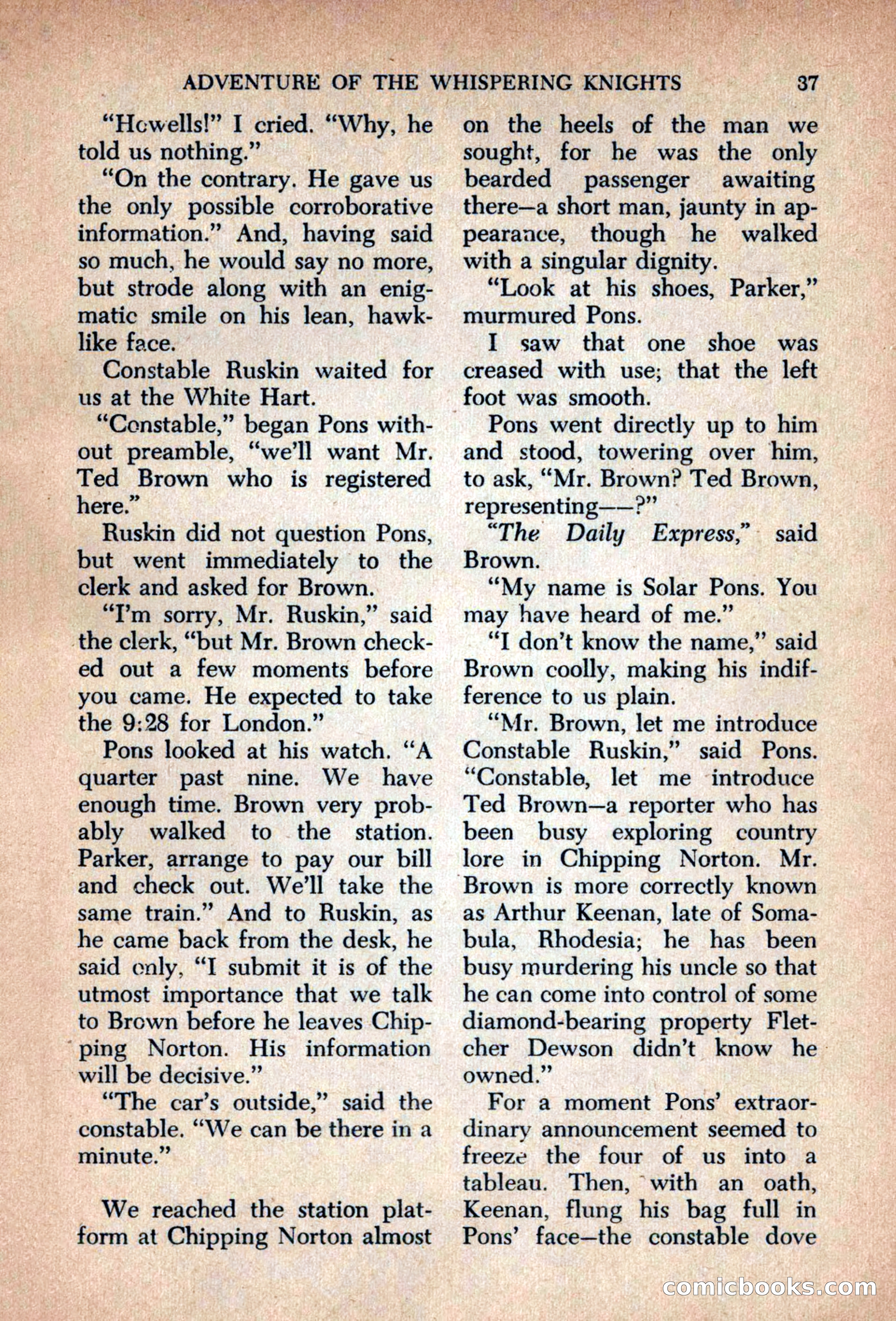 The Saint Mystery Magazine, September 1963 — page 39 of 132