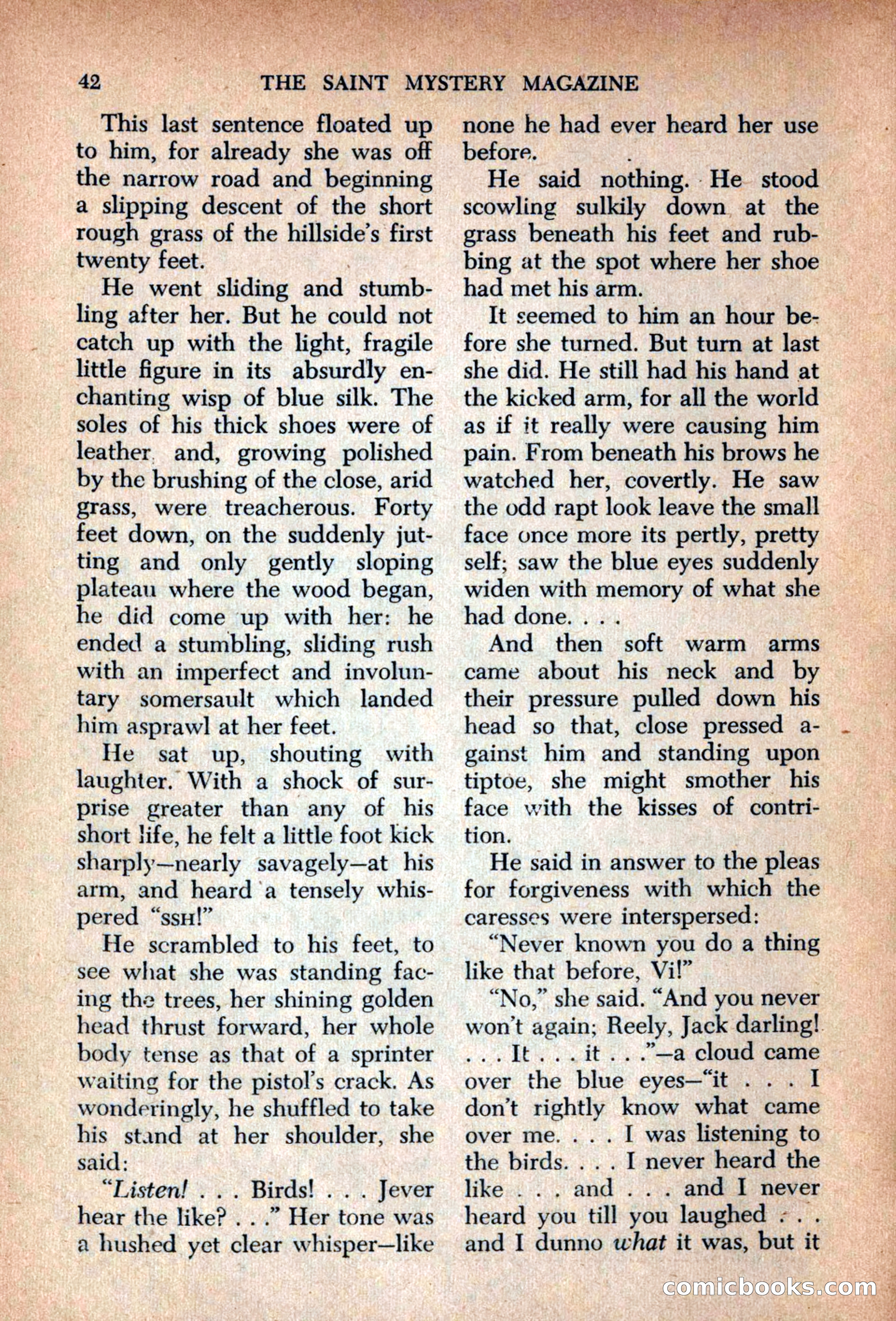 The Saint Mystery Magazine, September 1963 — page 44 of 132