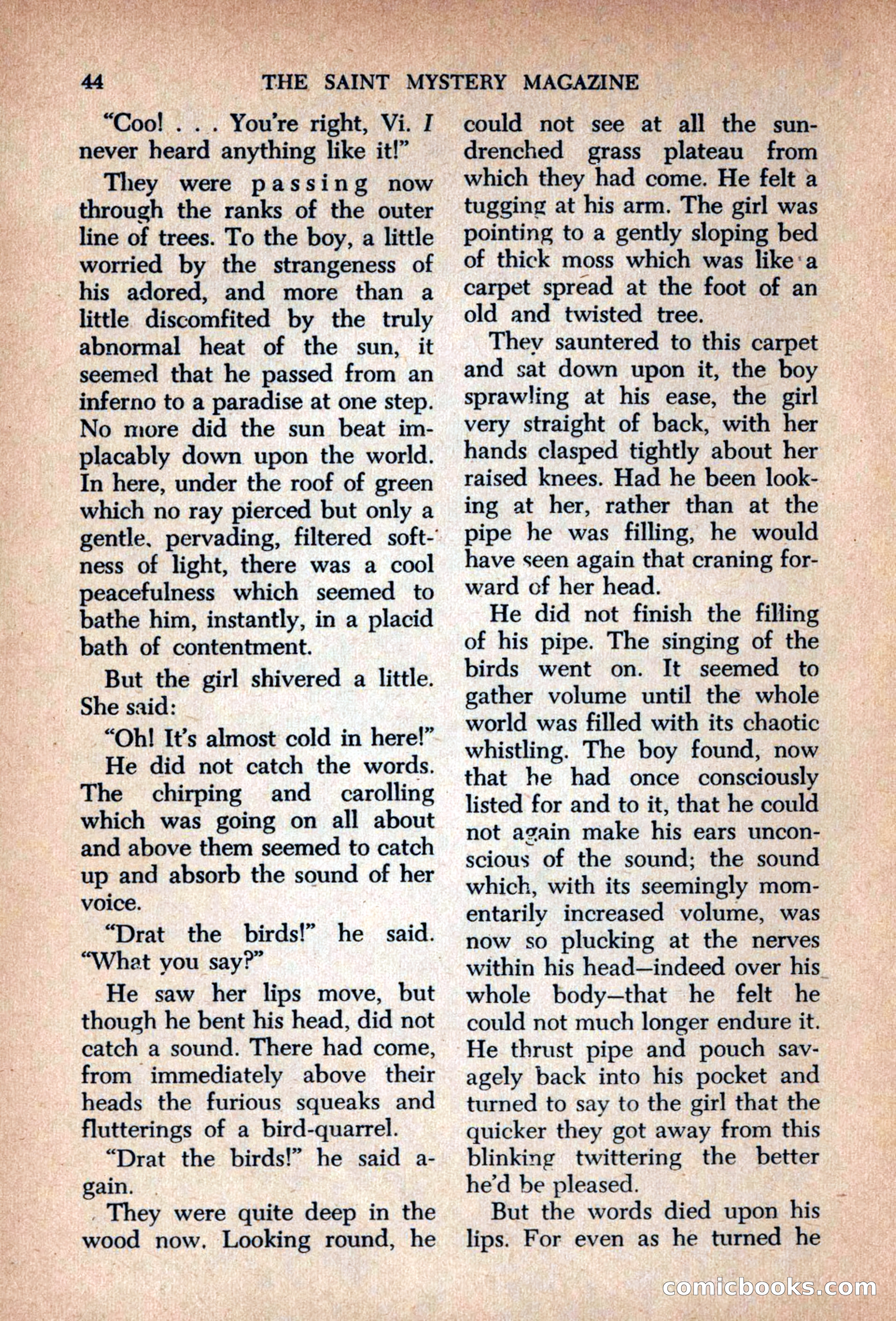 The Saint Mystery Magazine, September 1963 — page 46 of 132