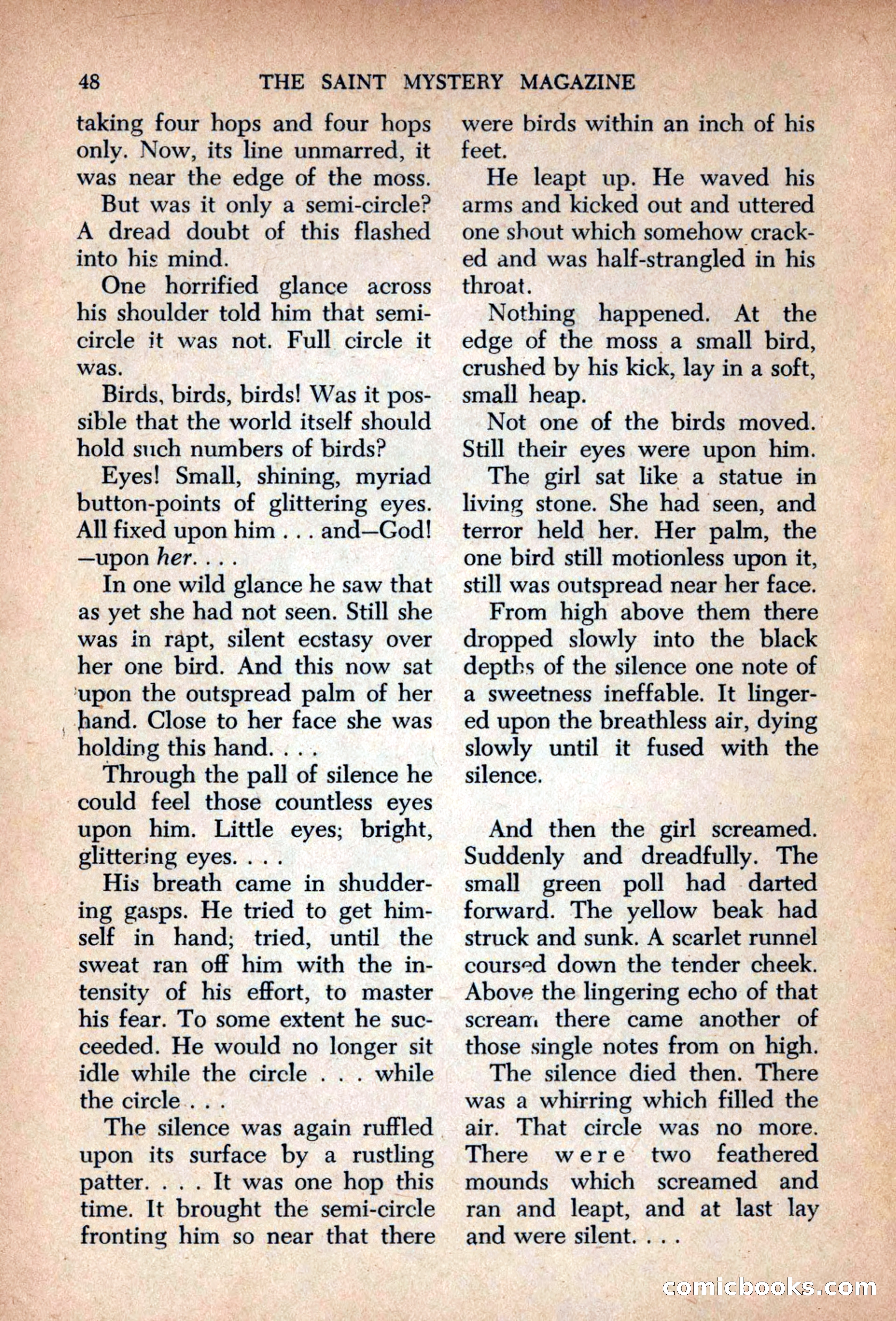 The Saint Mystery Magazine, September 1963 — page 50 of 132