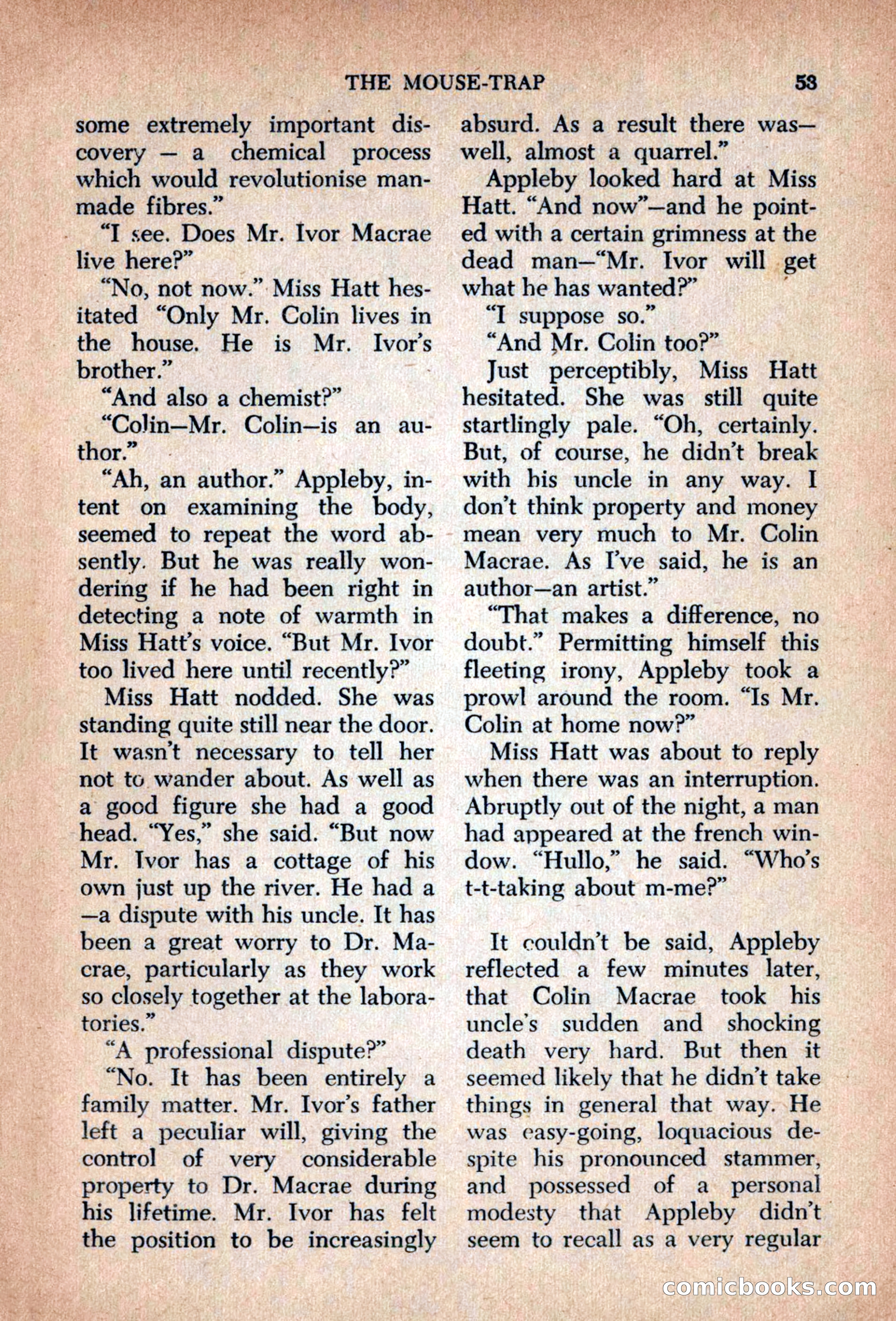 The Saint Mystery Magazine, September 1963 — page 55 of 132
