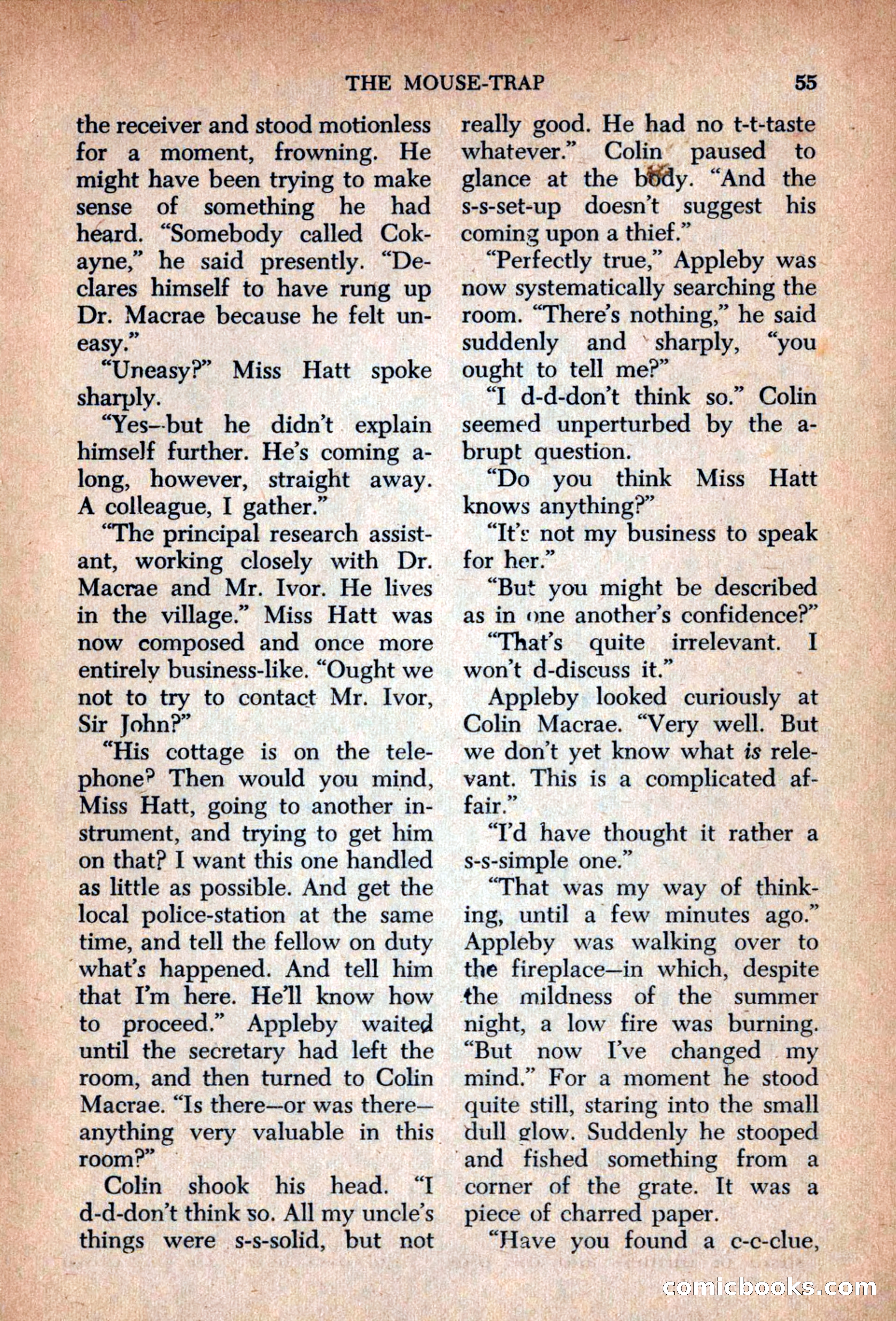 The Saint Mystery Magazine, September 1963 — page 57 of 132