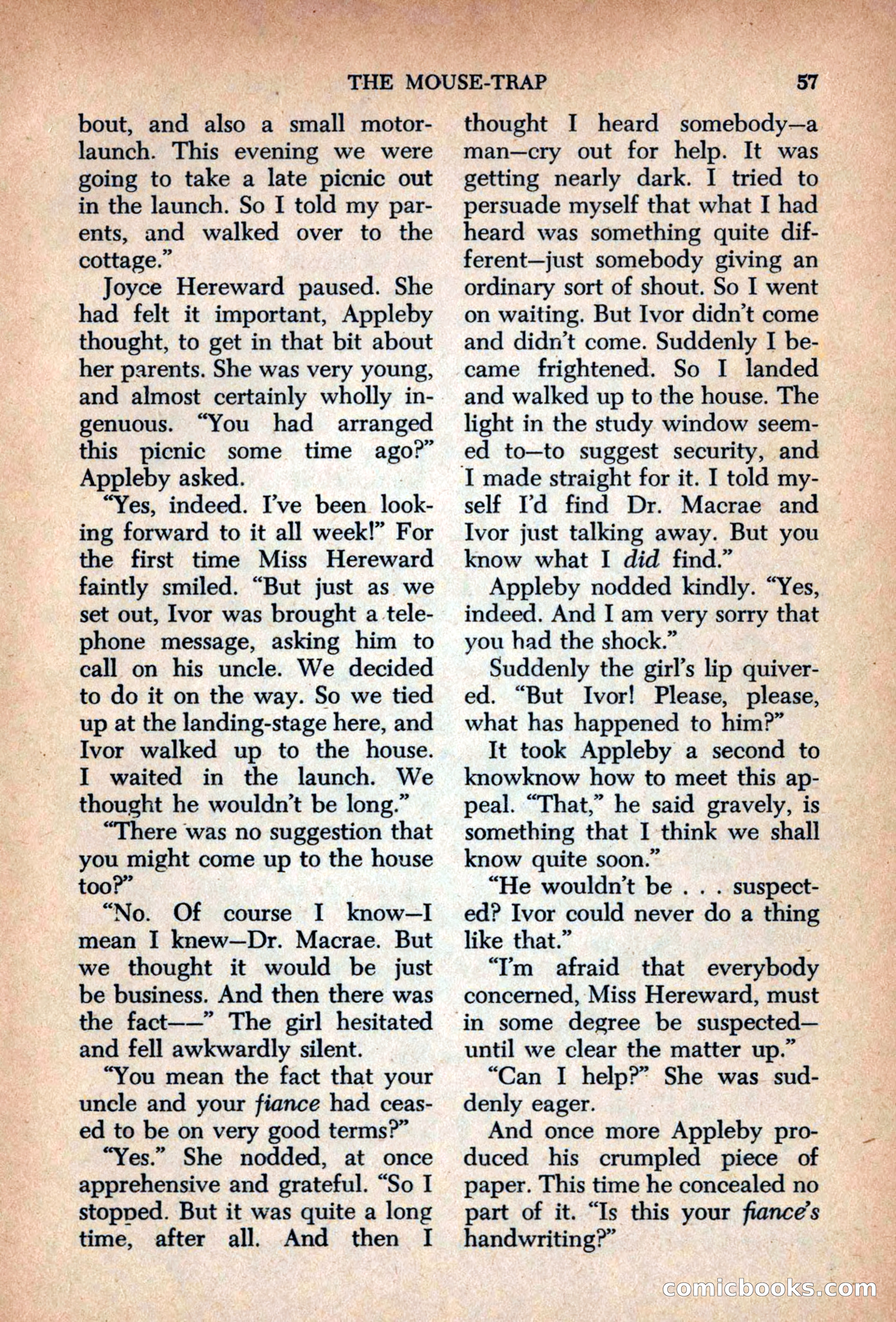 The Saint Mystery Magazine, September 1963 — page 59 of 132