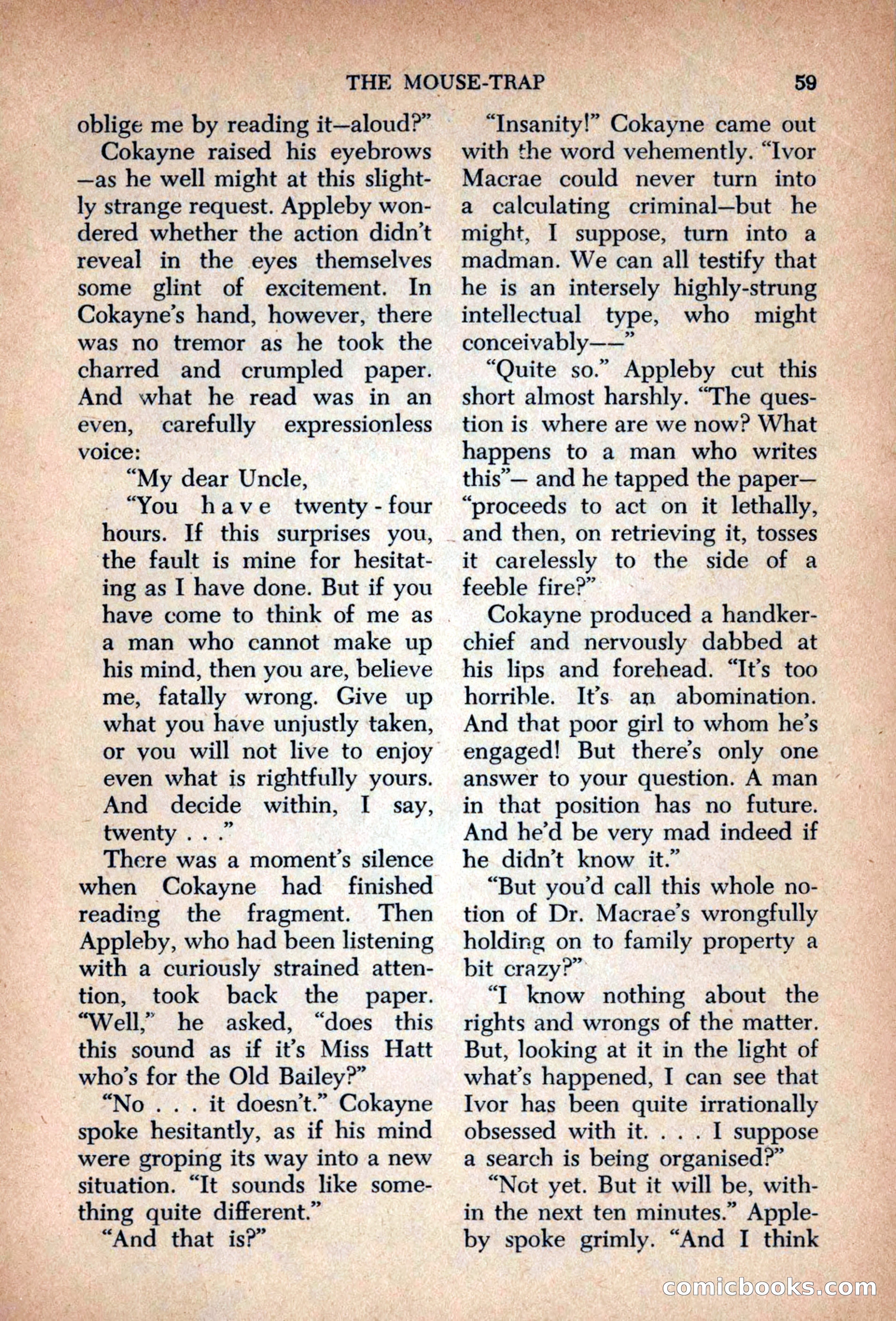 The Saint Mystery Magazine, September 1963 — page 61 of 132