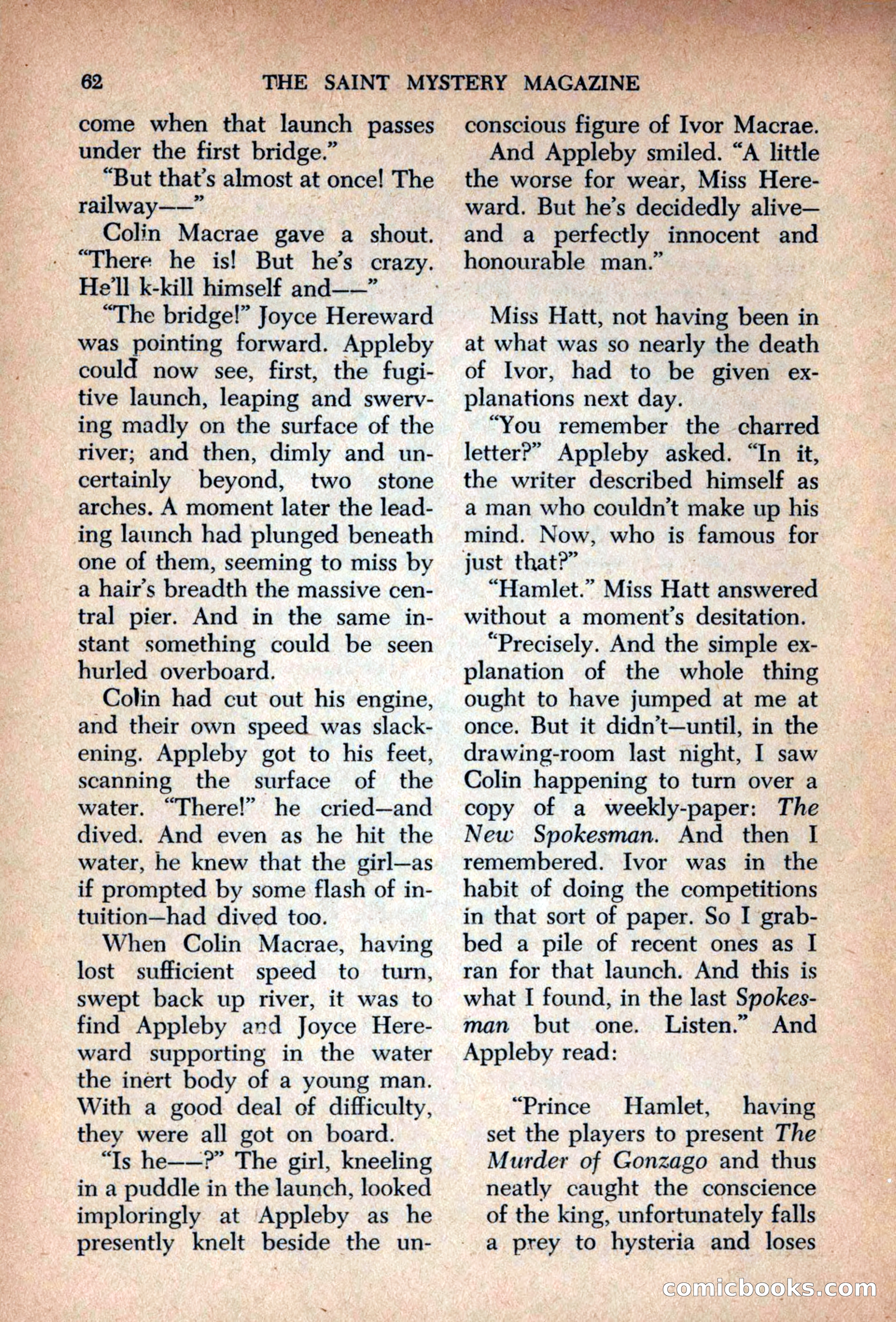 The Saint Mystery Magazine, September 1963 — page 64 of 132