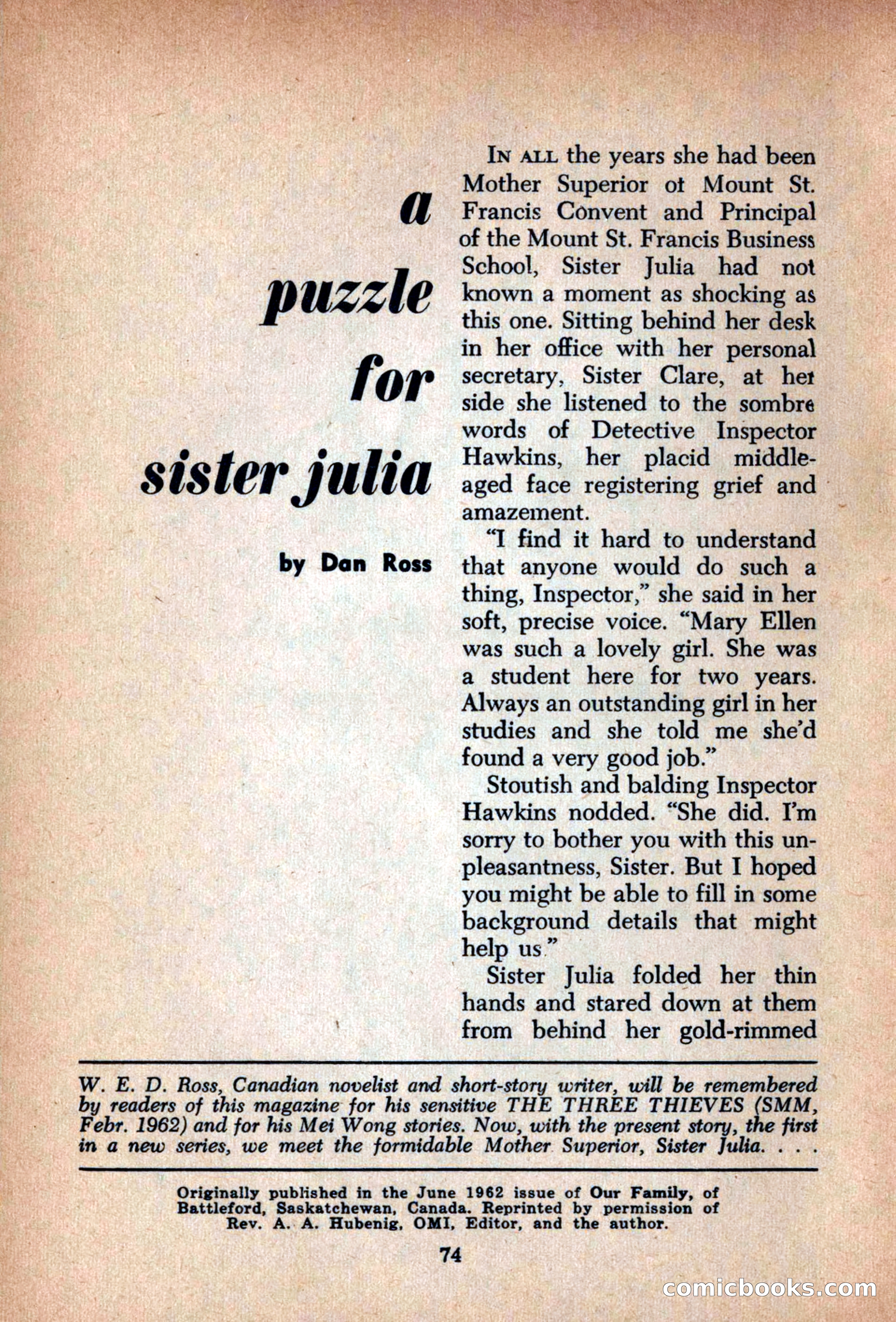 The Saint Mystery Magazine, September 1963 — page 76 of 132