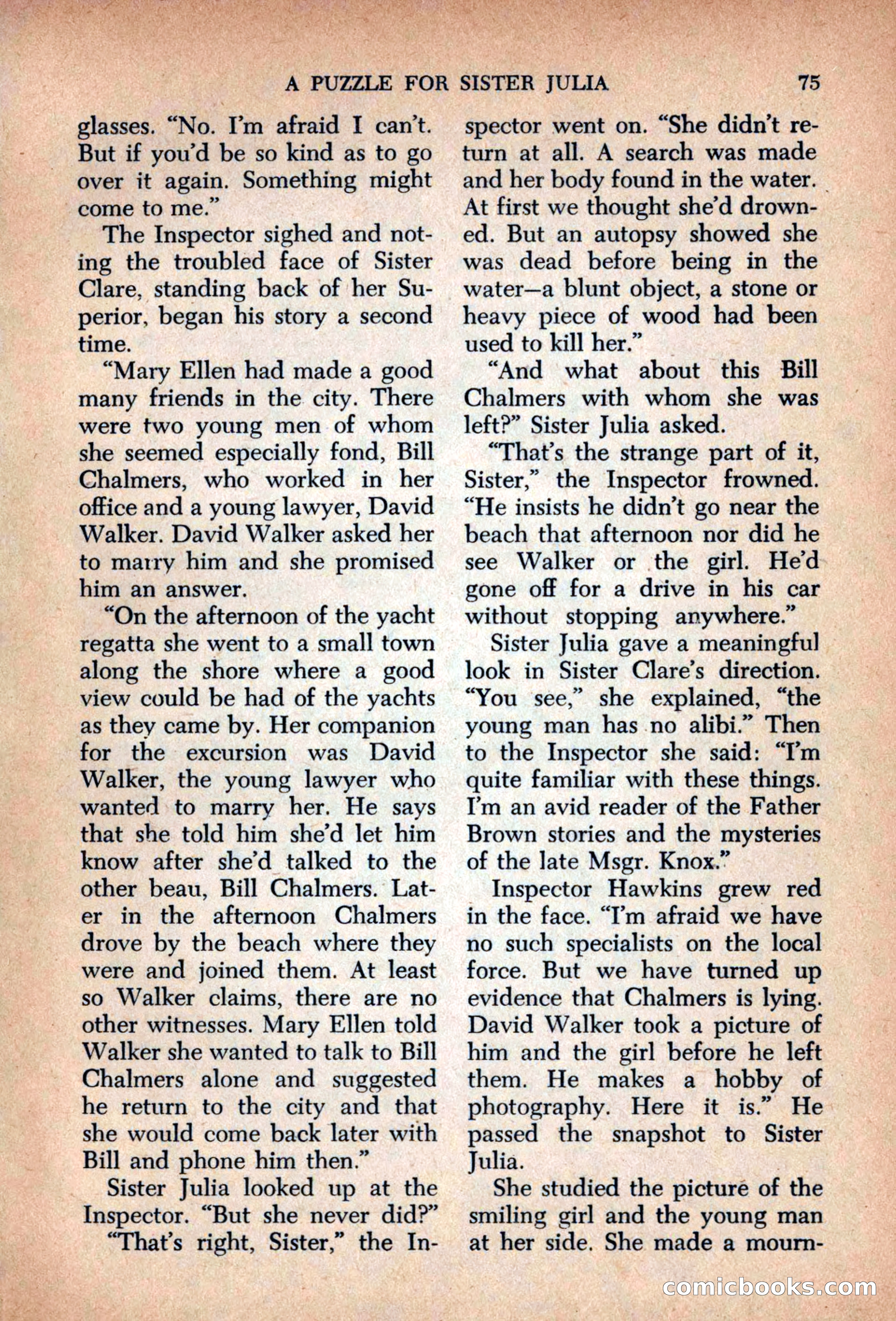The Saint Mystery Magazine, September 1963 — page 77 of 132