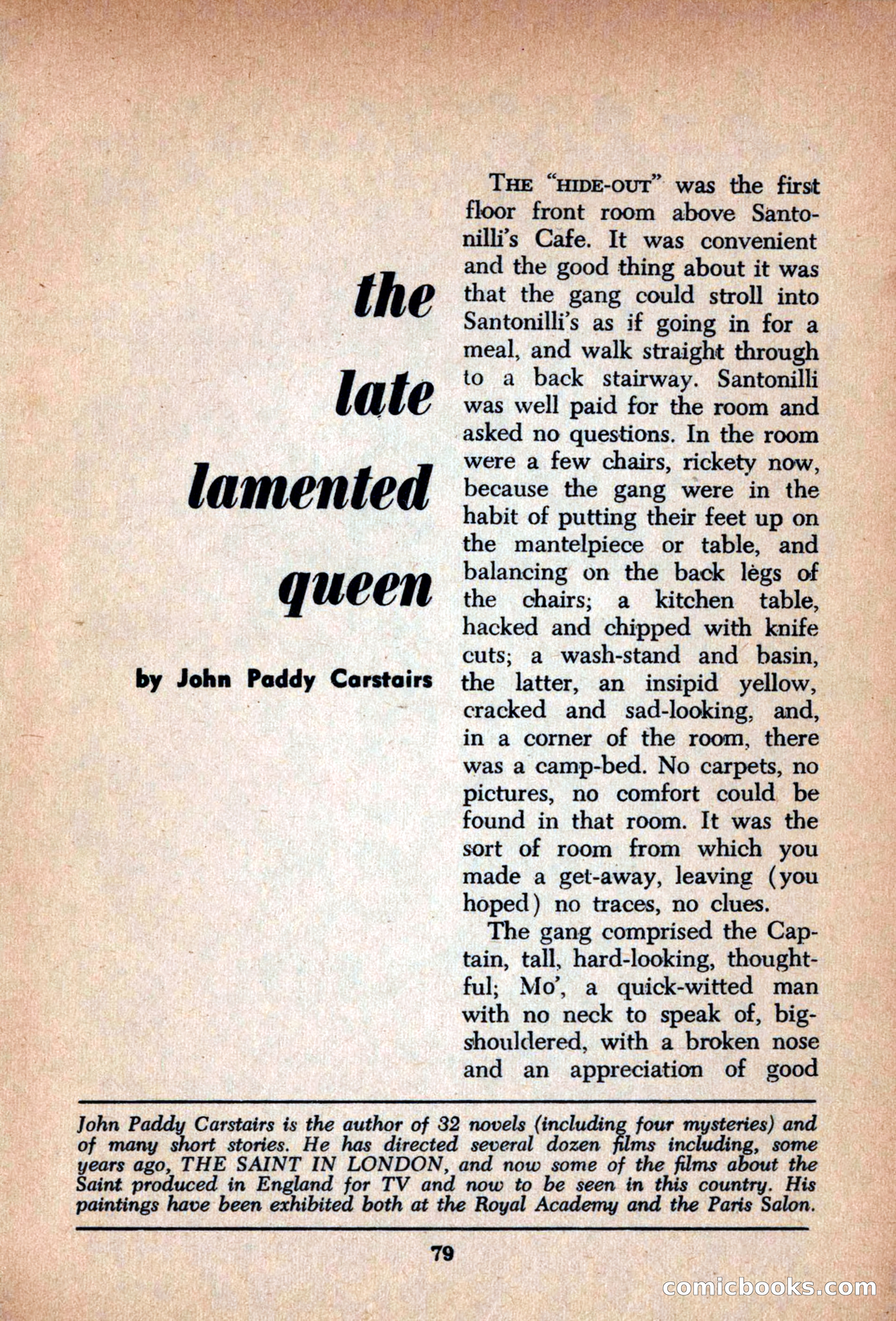 The Saint Mystery Magazine, September 1963 — page 81 of 132