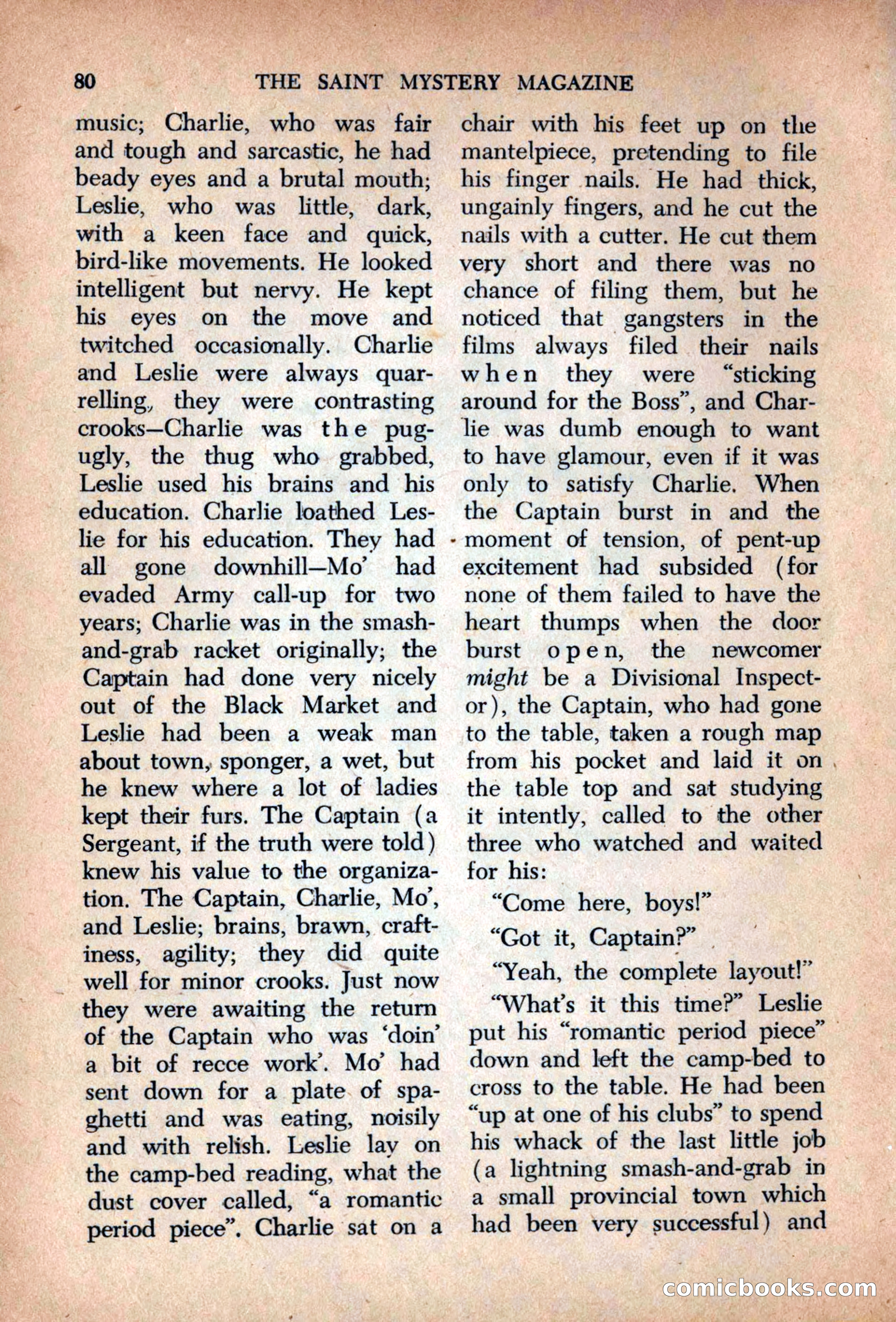 The Saint Mystery Magazine, September 1963 — page 82 of 132