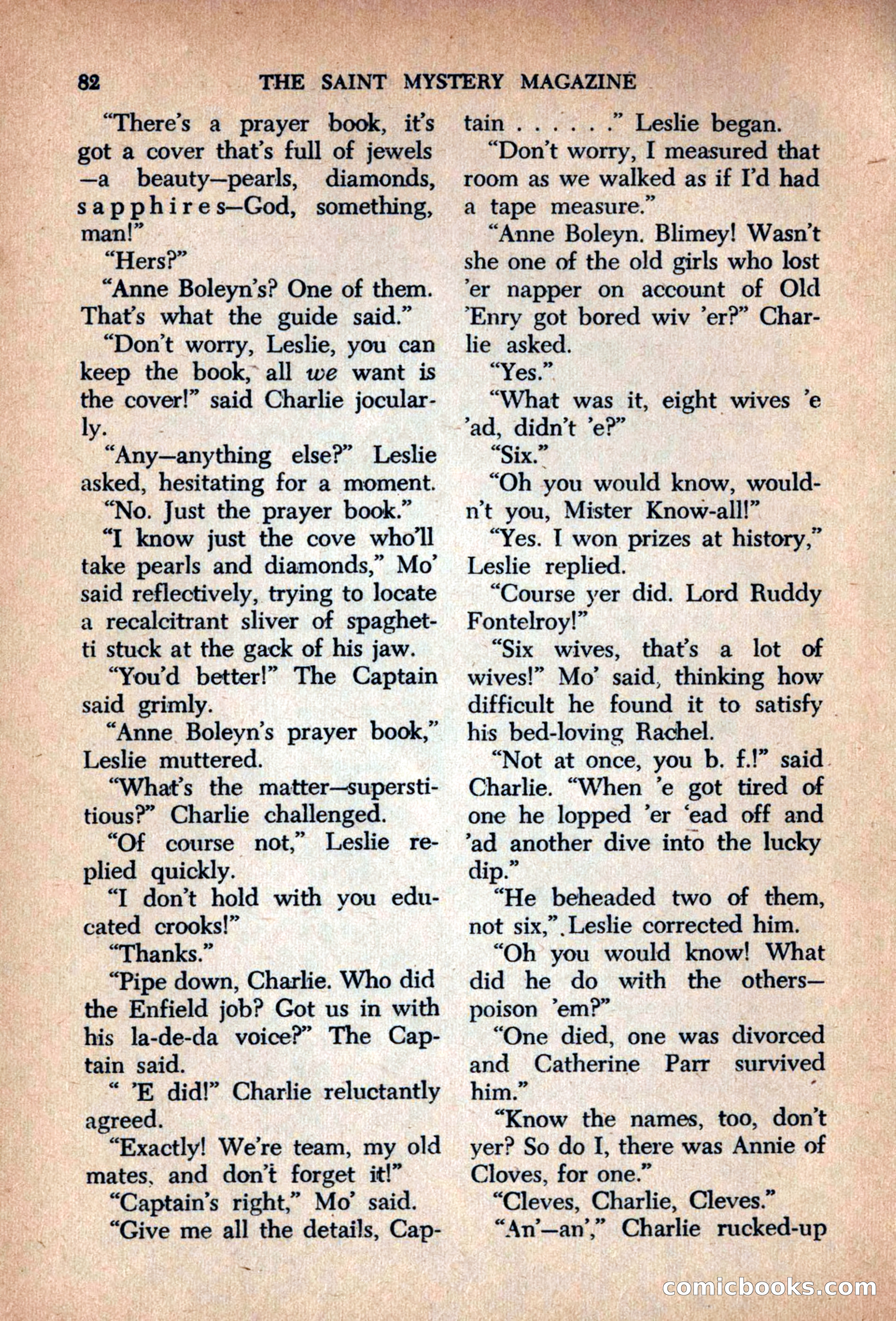 The Saint Mystery Magazine, September 1963 — page 84 of 132