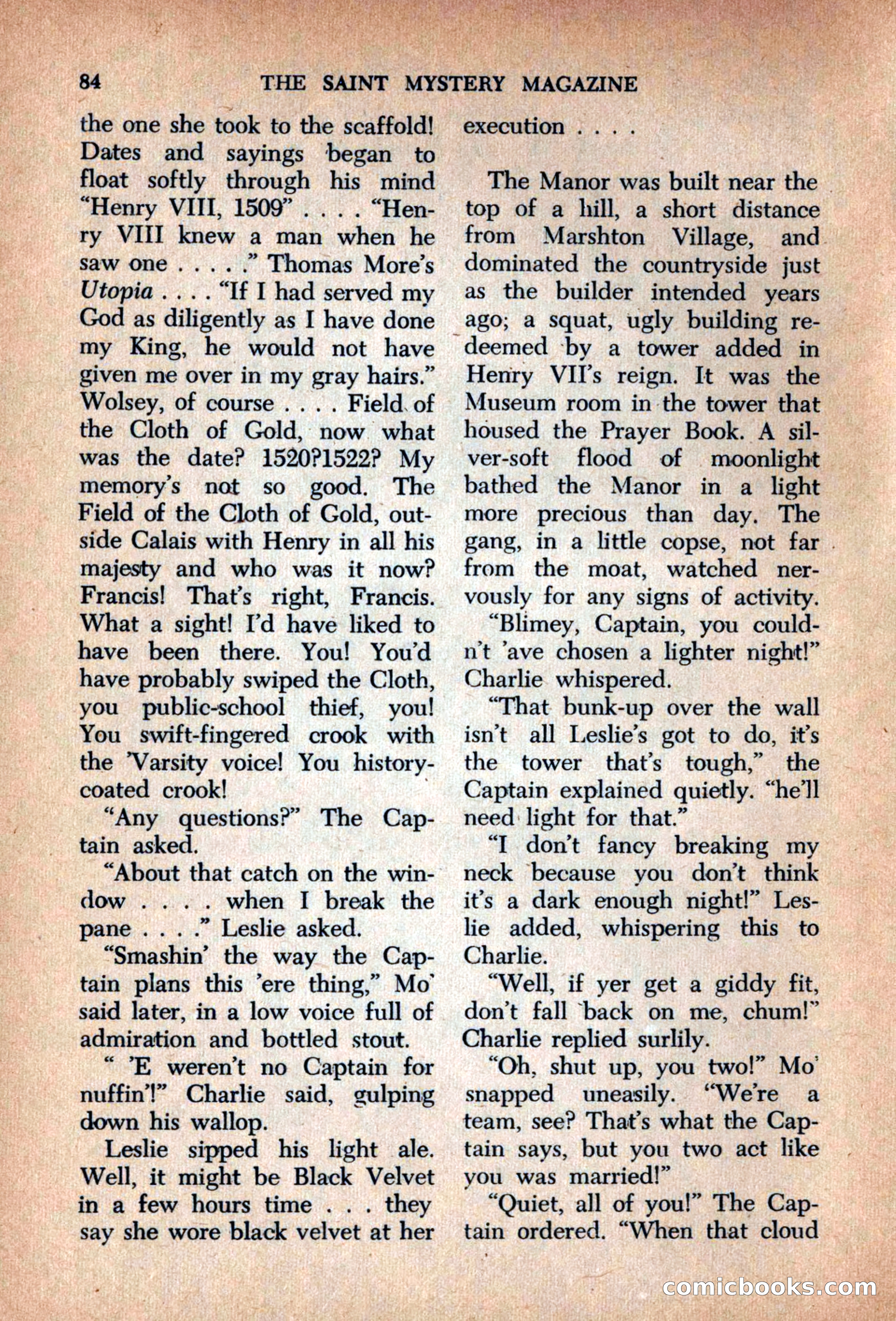 The Saint Mystery Magazine, September 1963 — page 86 of 132