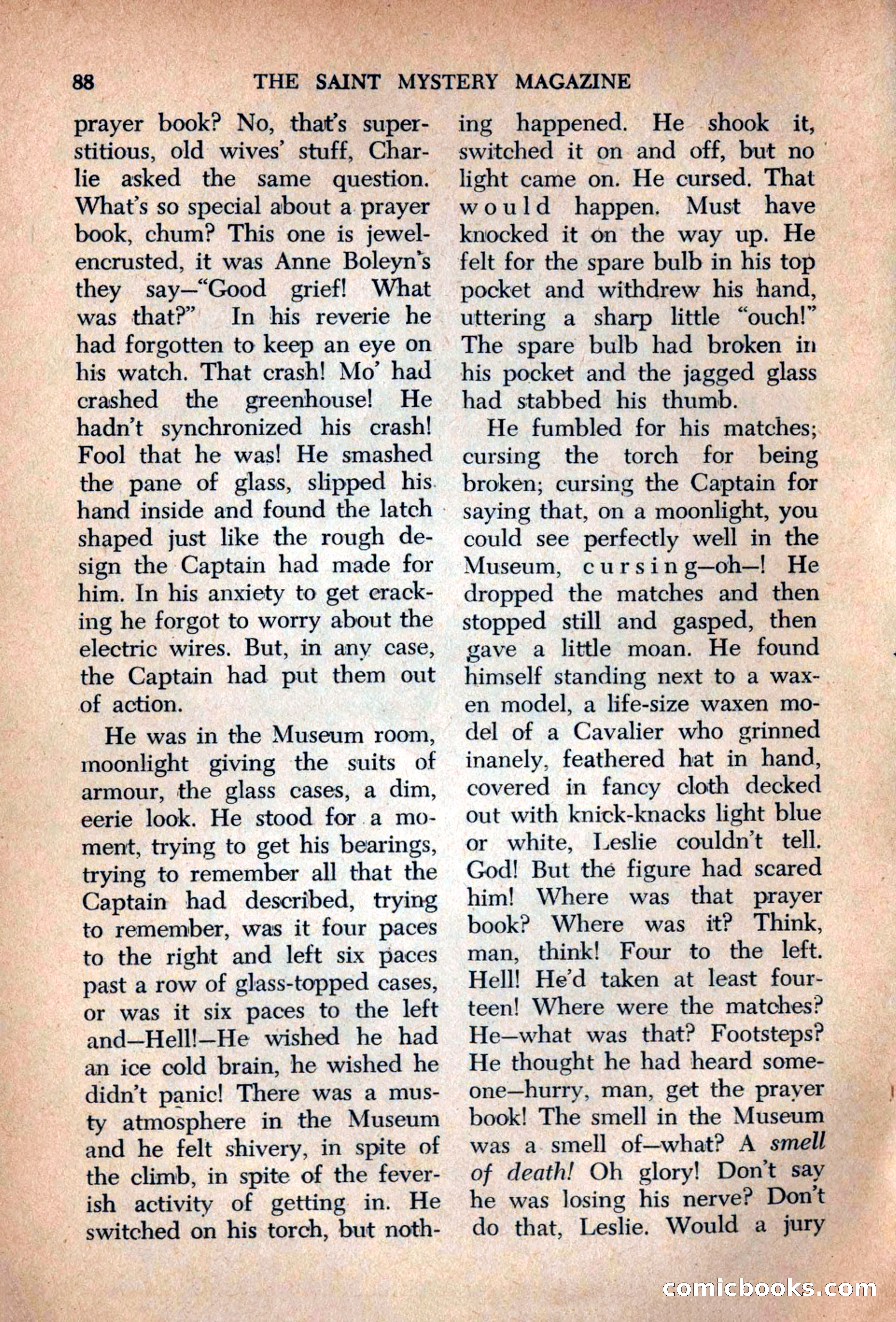 The Saint Mystery Magazine, September 1963 — page 90 of 132